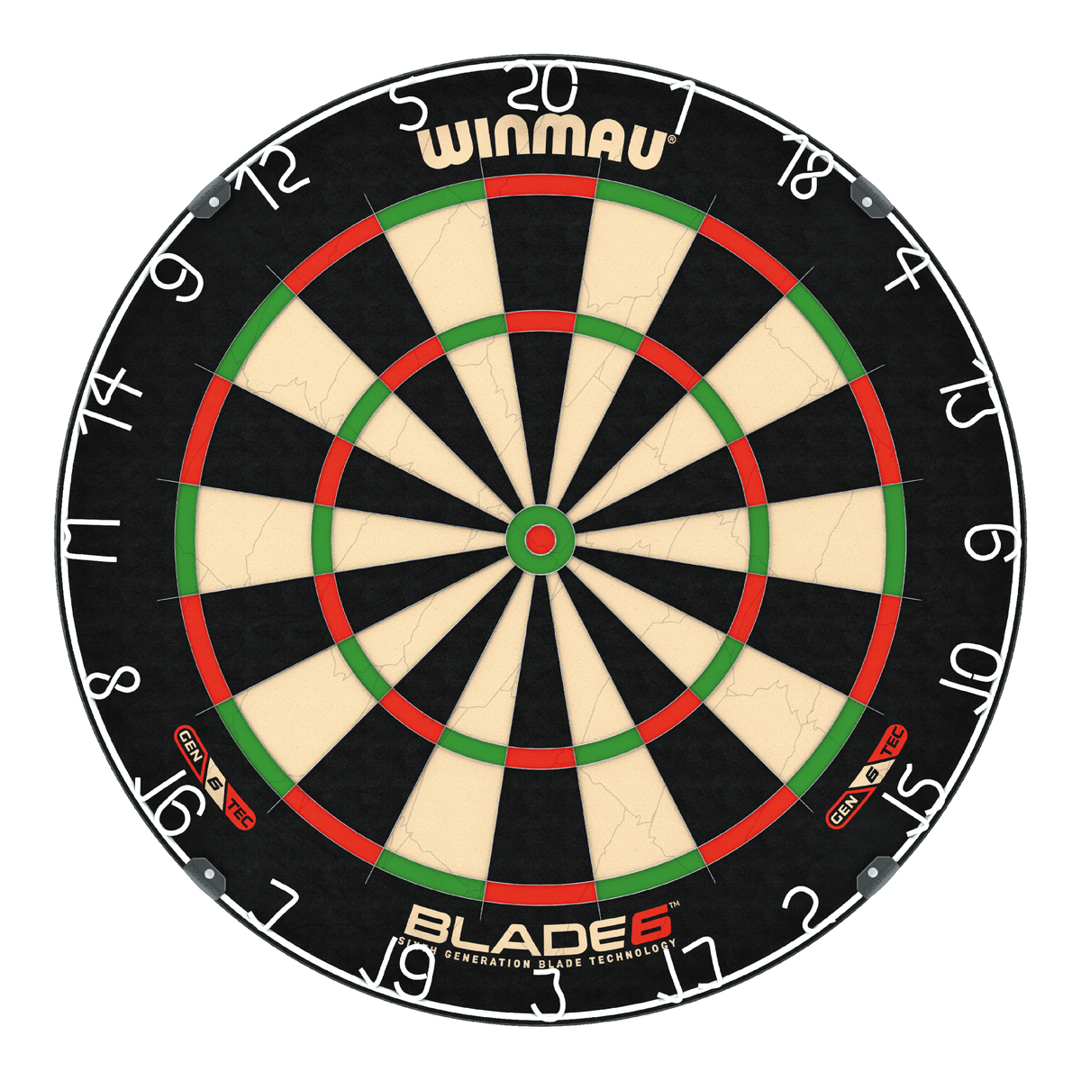 Winmau Blade 6 Dartboard, Surround & Plasma Light Bundle Dartboard Bundles