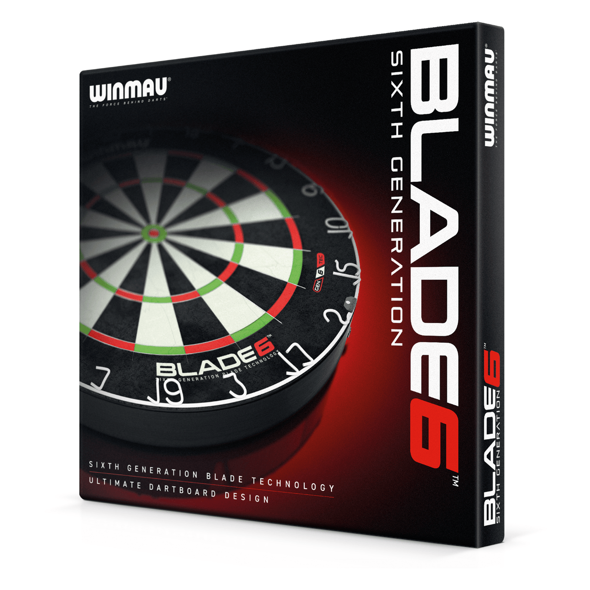 Winmau Blade 6 Dartboard, Surround & Plasma Light Bundle Dartboard Bundles