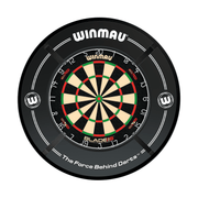 Winmau Blade 6 Dual Core Dartboard, Surround & Corona Light Bundle Blade 6 Dual Core / Black / Target Corona Vision Boards