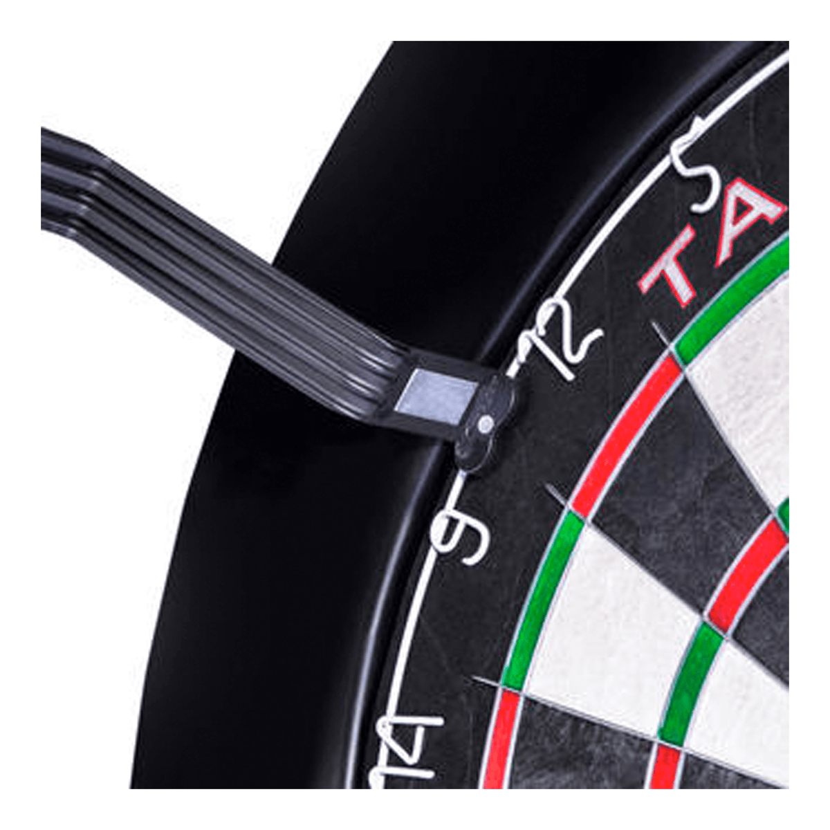 Winmau Blade 6 Dual Core Dartboard, Surround & Corona Light Bundle Dartboard Bundles