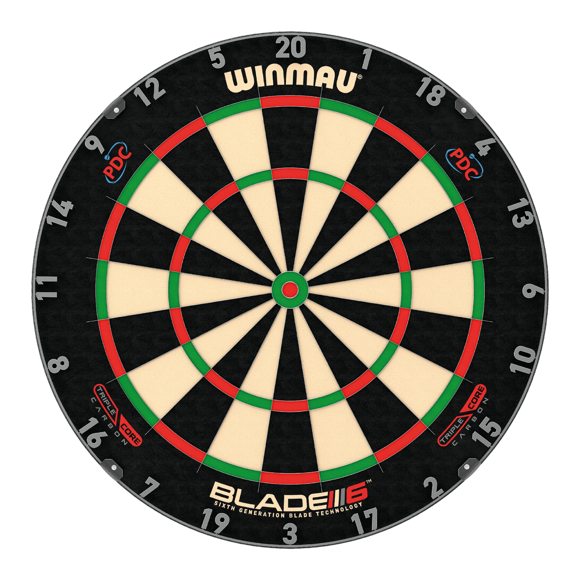 Winmau Blade 6 Triple Core Dartboard & Cabinet Bundle Dartboard Bundles