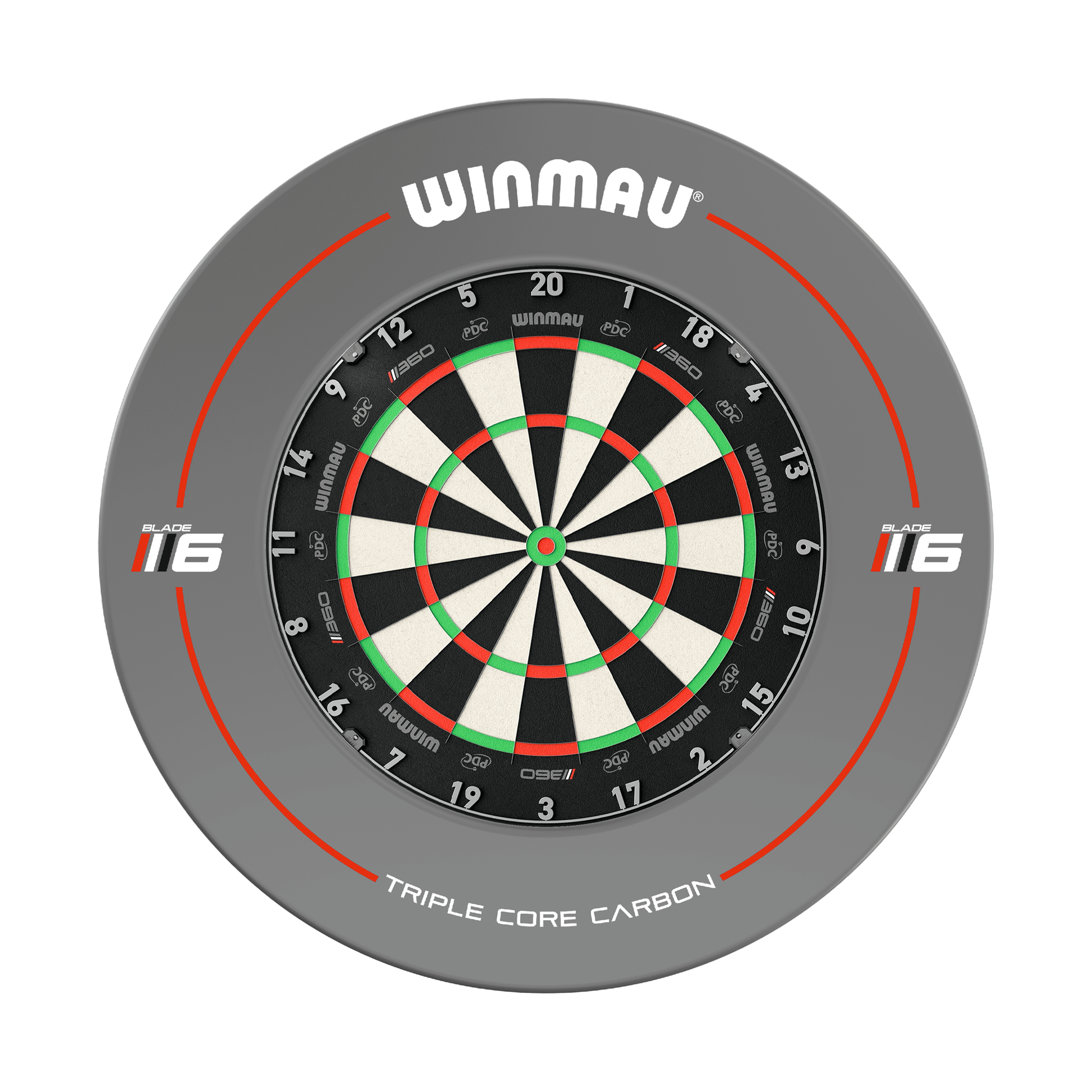 Winmau Blade 6 Triple Core Dartboard & Surround Bundle Blade 6 Triple Core / Triple Core Boards