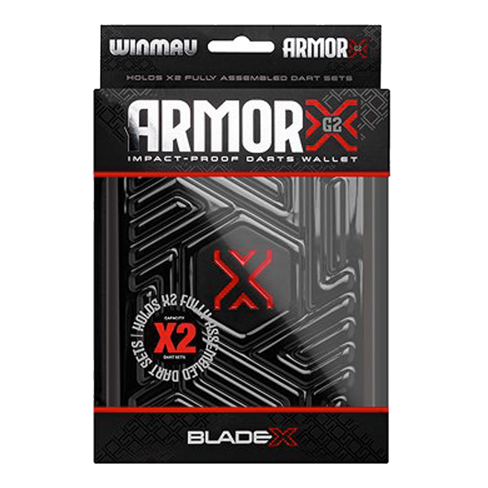 Winmau Blade X Armor G2 - Darts Case Black Cases