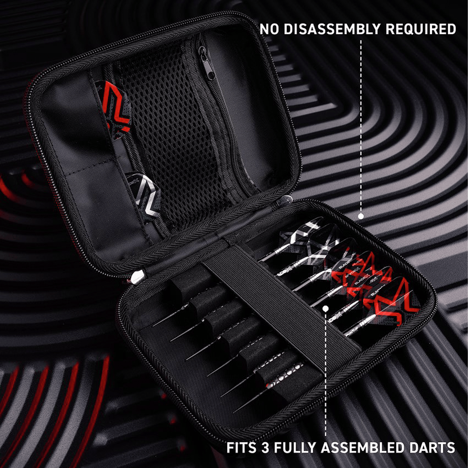 Winmau Blade X Armor G2 - Darts Case Black Cases