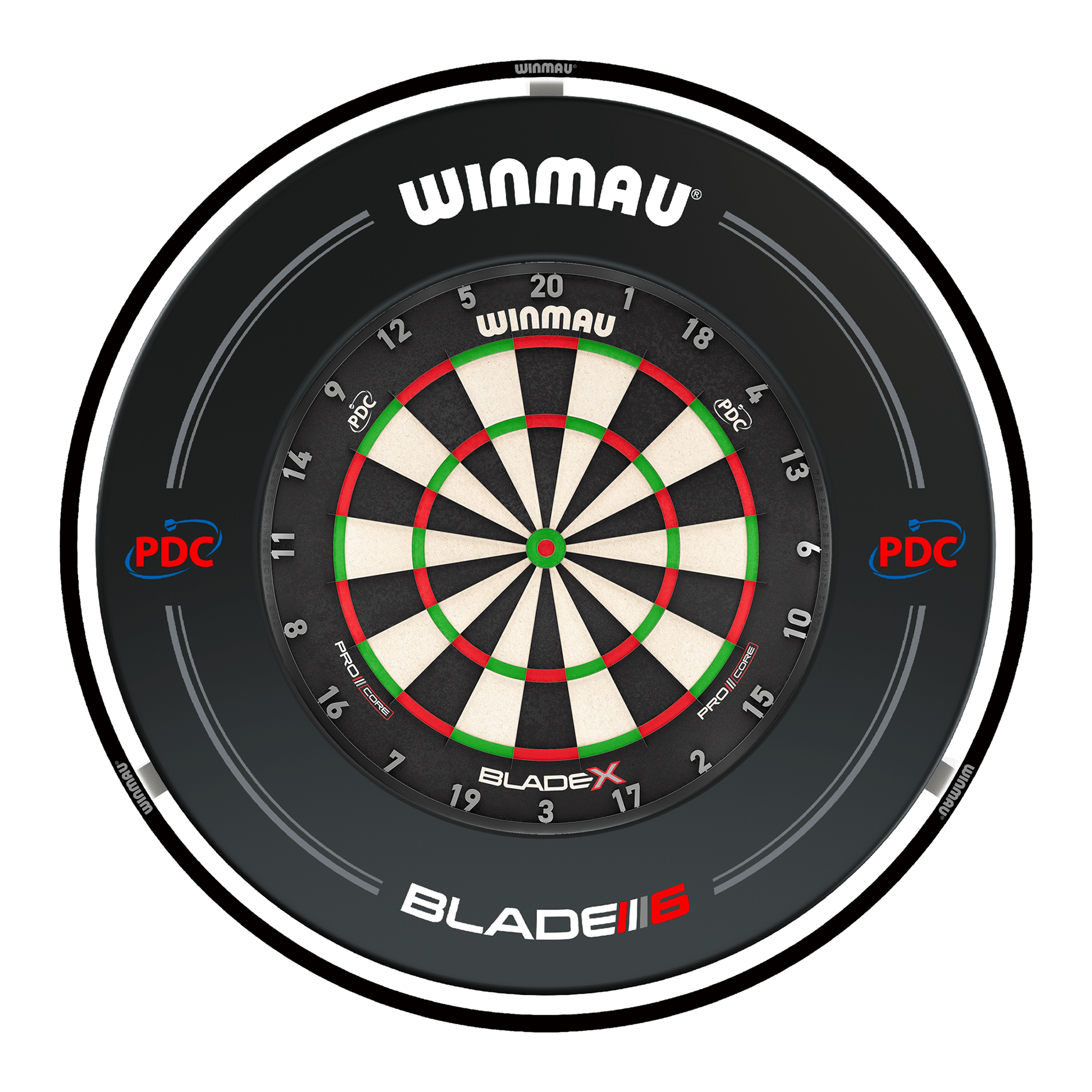 Blade X Dartboard, Surround & Plasma Light Bundle