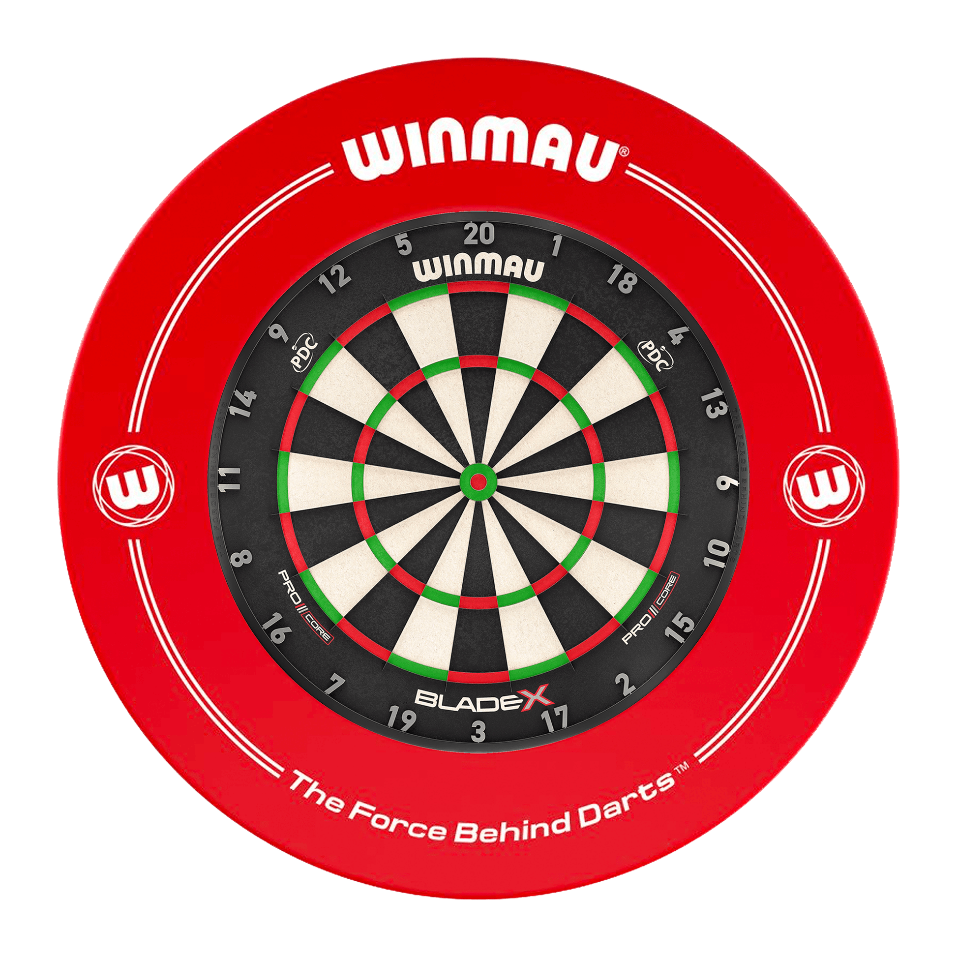 Winmau Blade X Dartboard & Surround Bundle Blade X / Red Boards