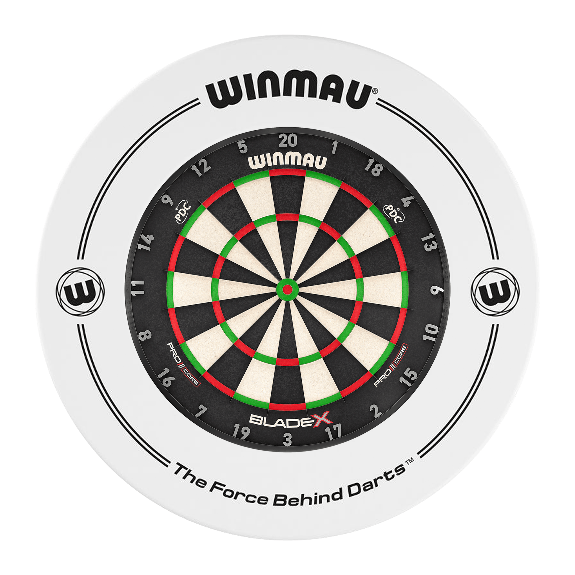Winmau Blade X Dartboard & Surround Bundle Blade X / White Boards