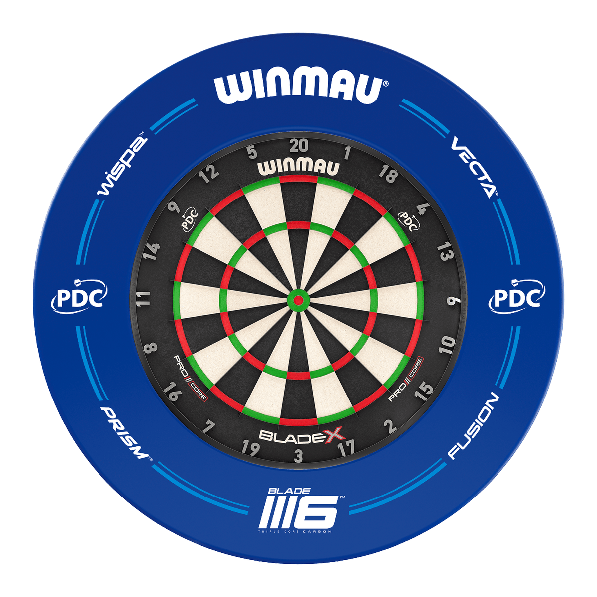 Winmau Blade X Dartboard & Surround Bundle Dartboard Bundles