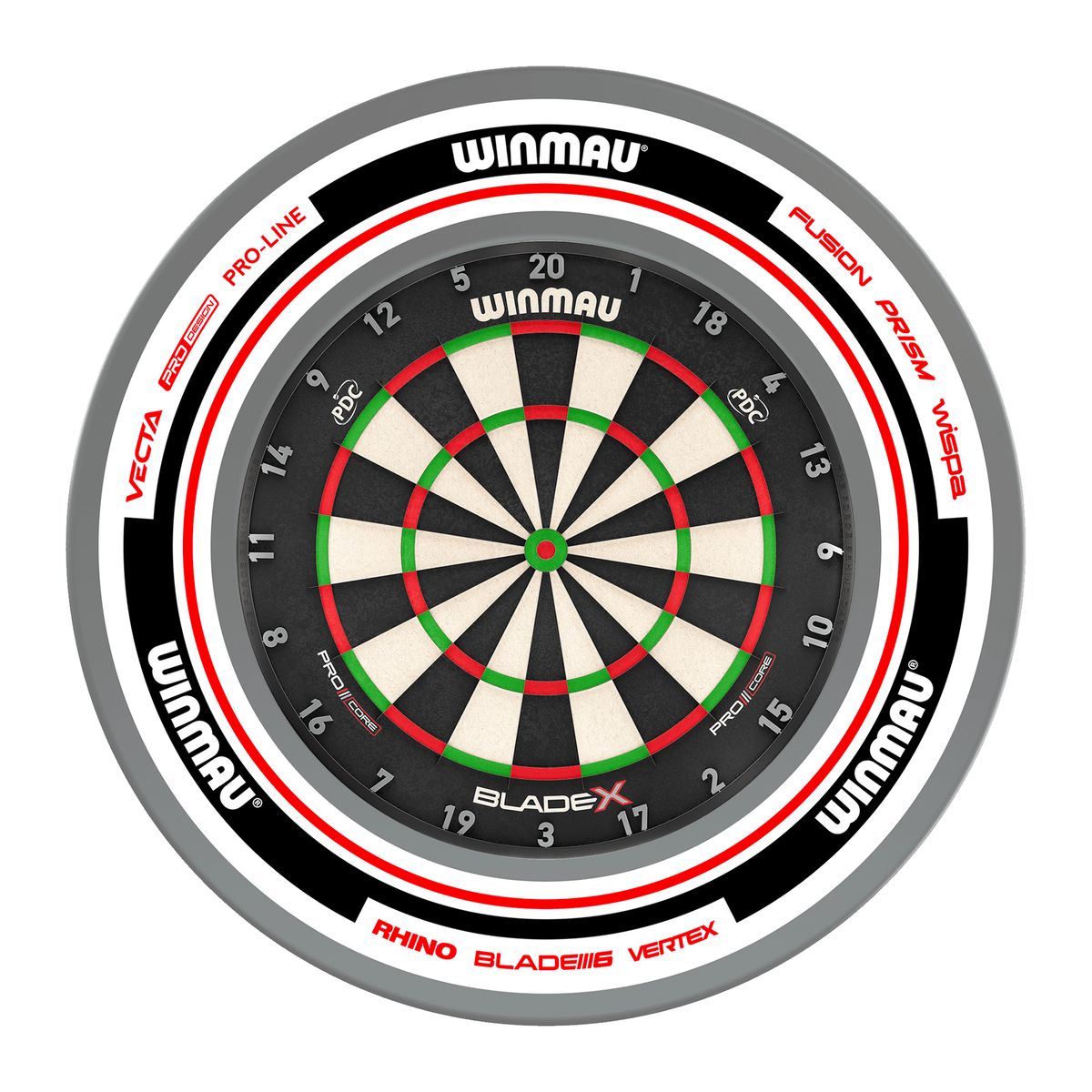 Winmau Blade X Dartboard & Surround Bundle Dartboard Bundles
