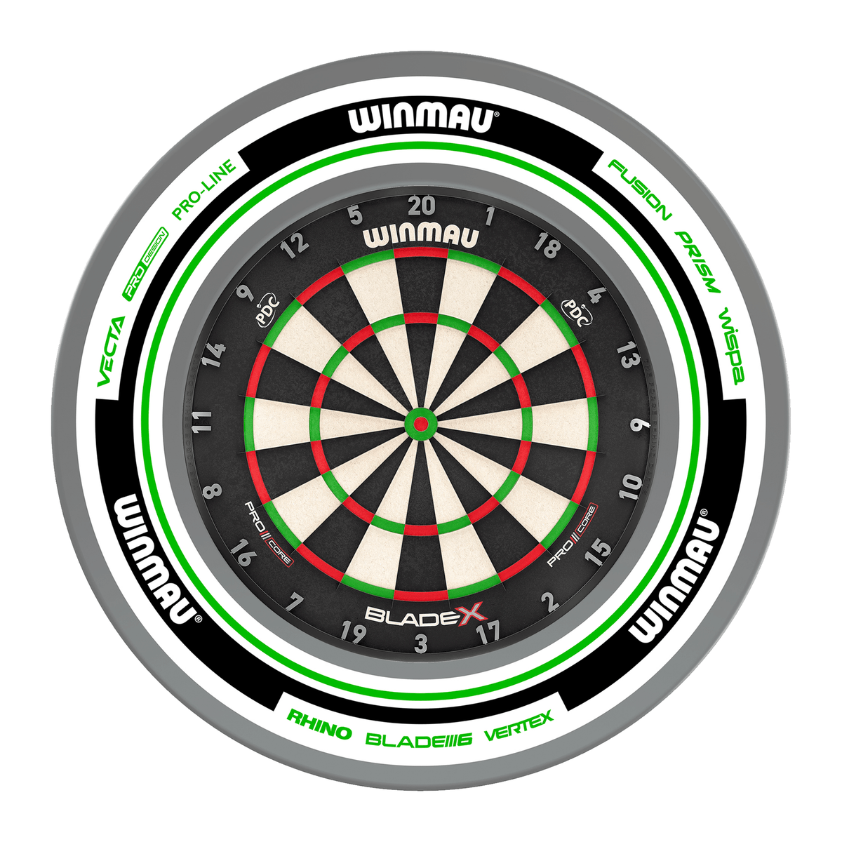 Winmau Blade X Dartboard & Surround Bundle Dartboard Bundles