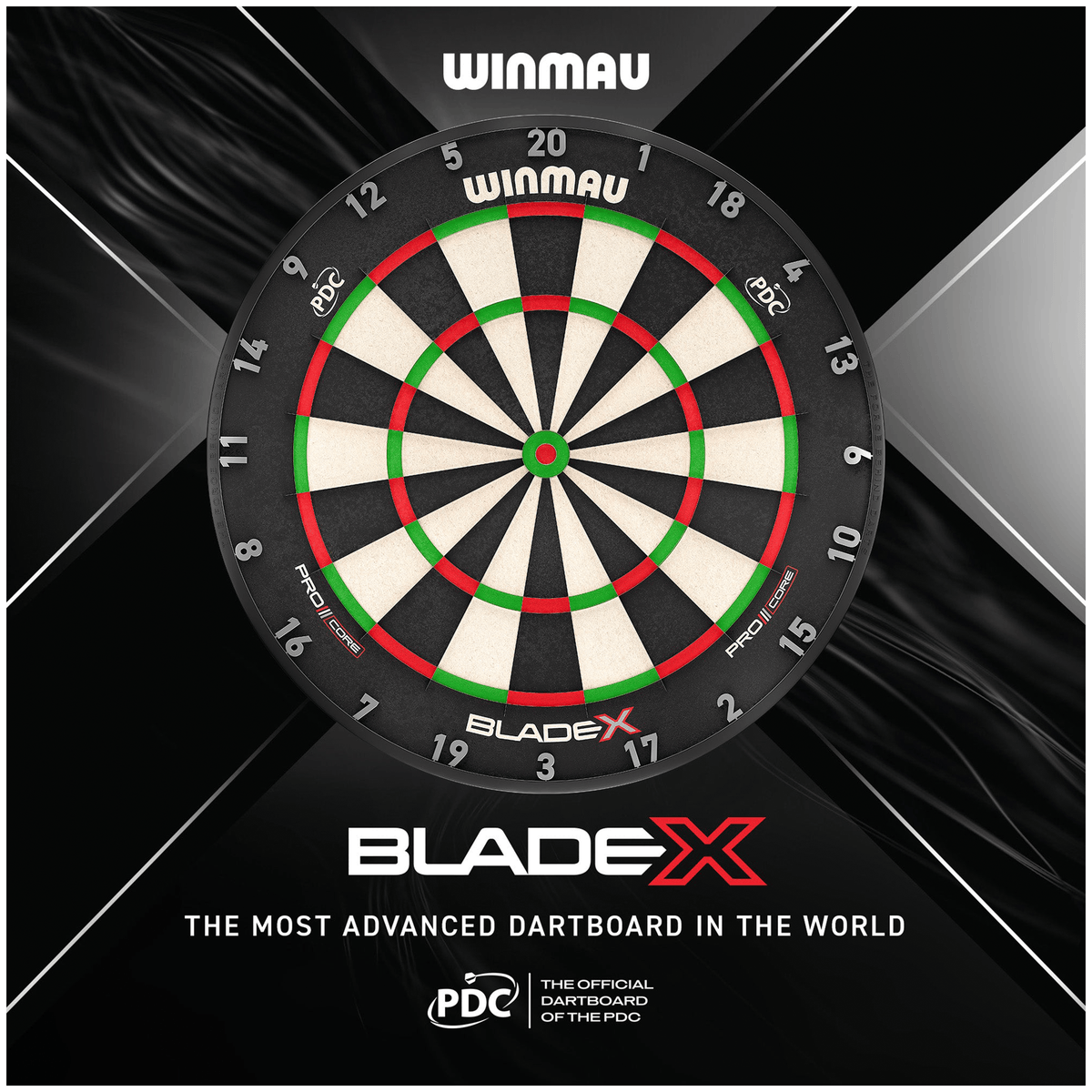 Winmau Blade X Dartboard & Surround Bundle Dartboard Bundles