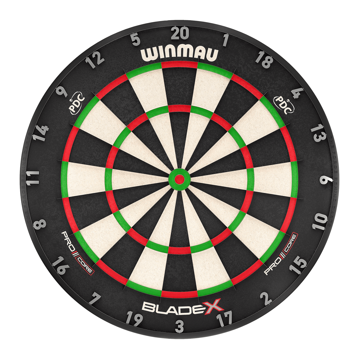 Winmau Blade X Dartboard, Surround & Corona Light Bundle Dartboard Bundles