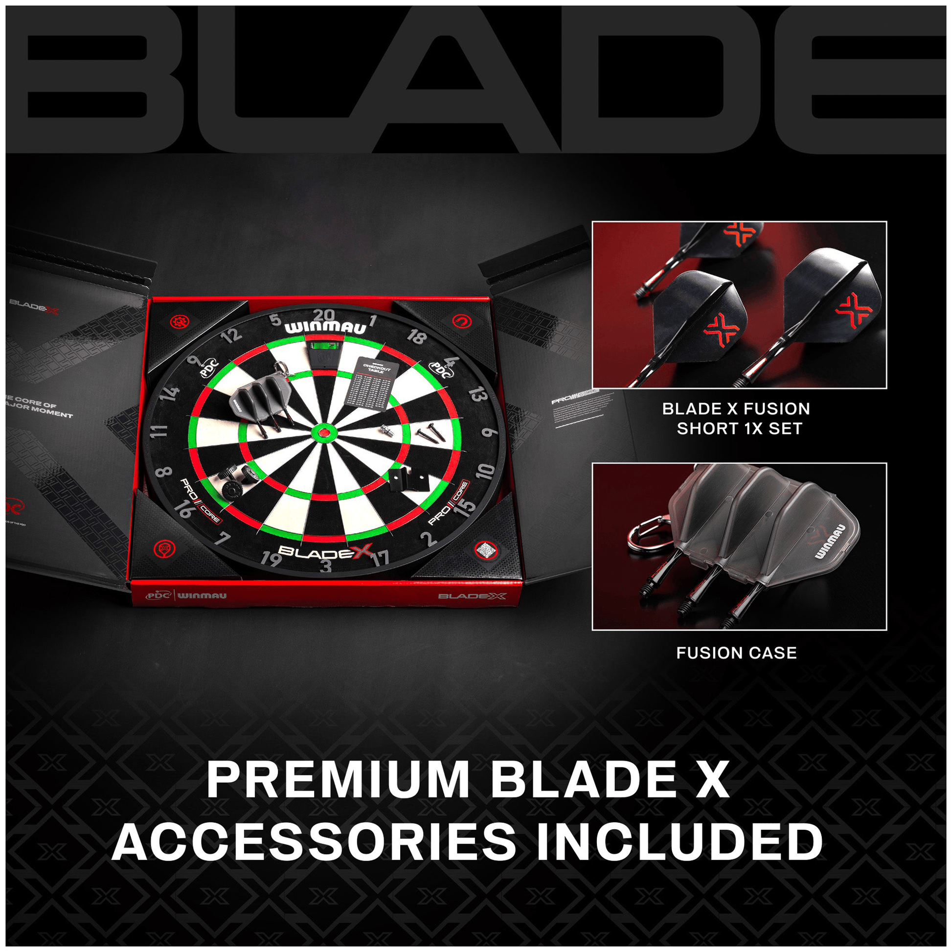 Winmau Blade X - Official PDC Dartboard Boards