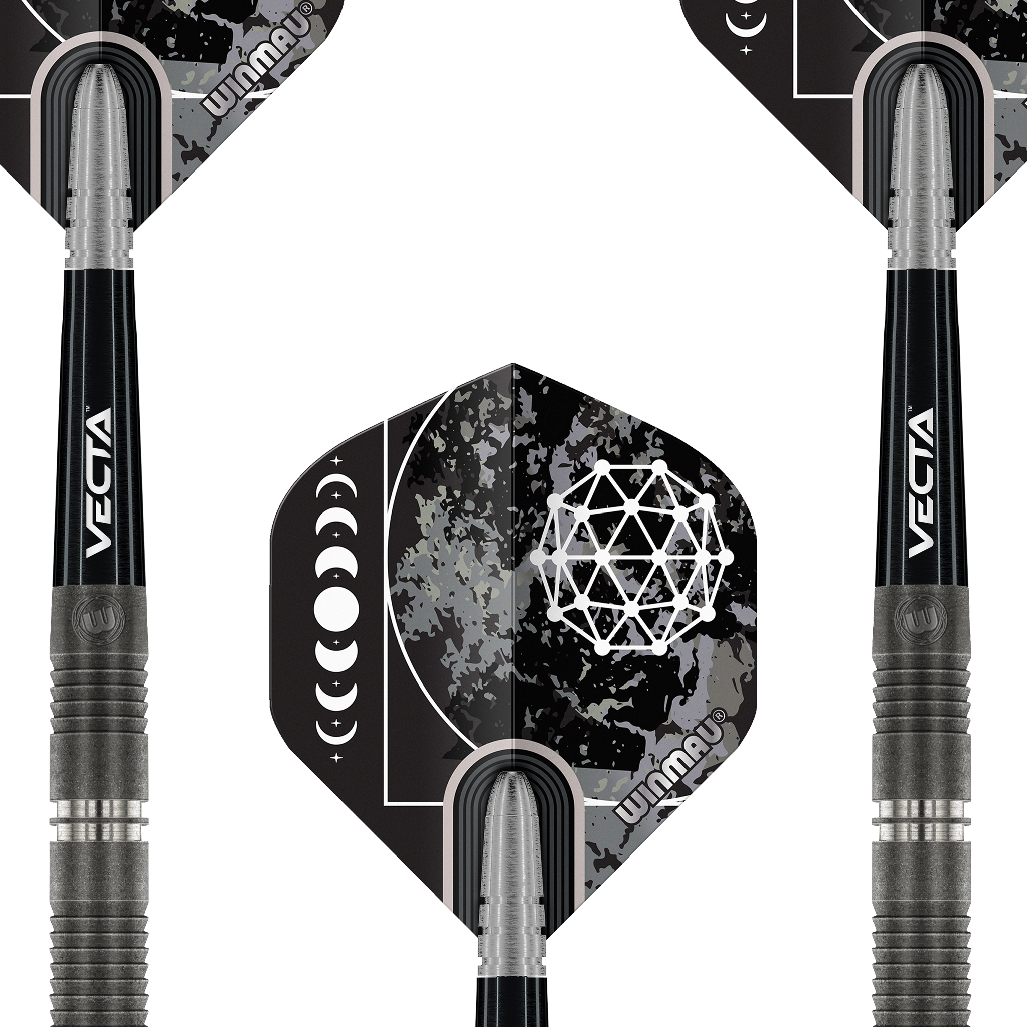 Winmau Callisto 1 - 90% Tungsten Steel Tip Darts Darts