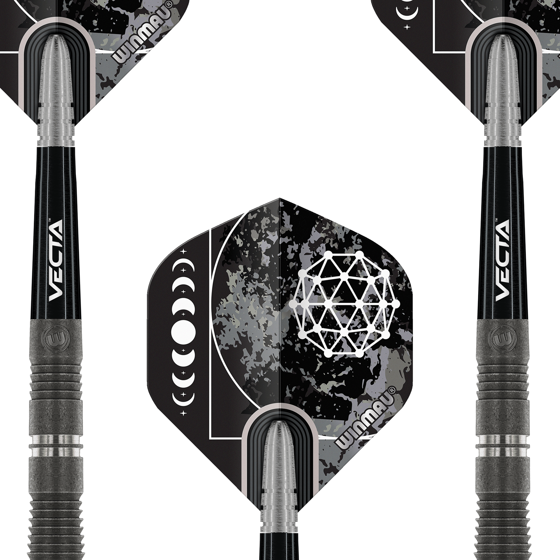 Winmau Callisto 2 - 90% Tungsten Steel Tip Darts Darts