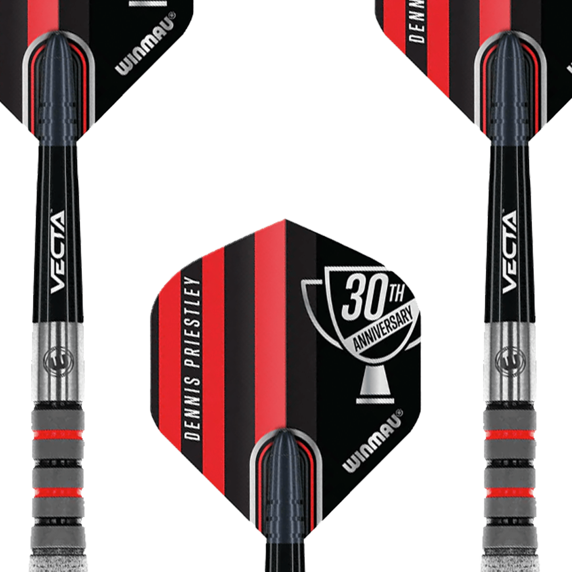 Winmau Dennis Priestley Diamond 3-Zero - 90% Tungsten Steel Tip Darts Darts