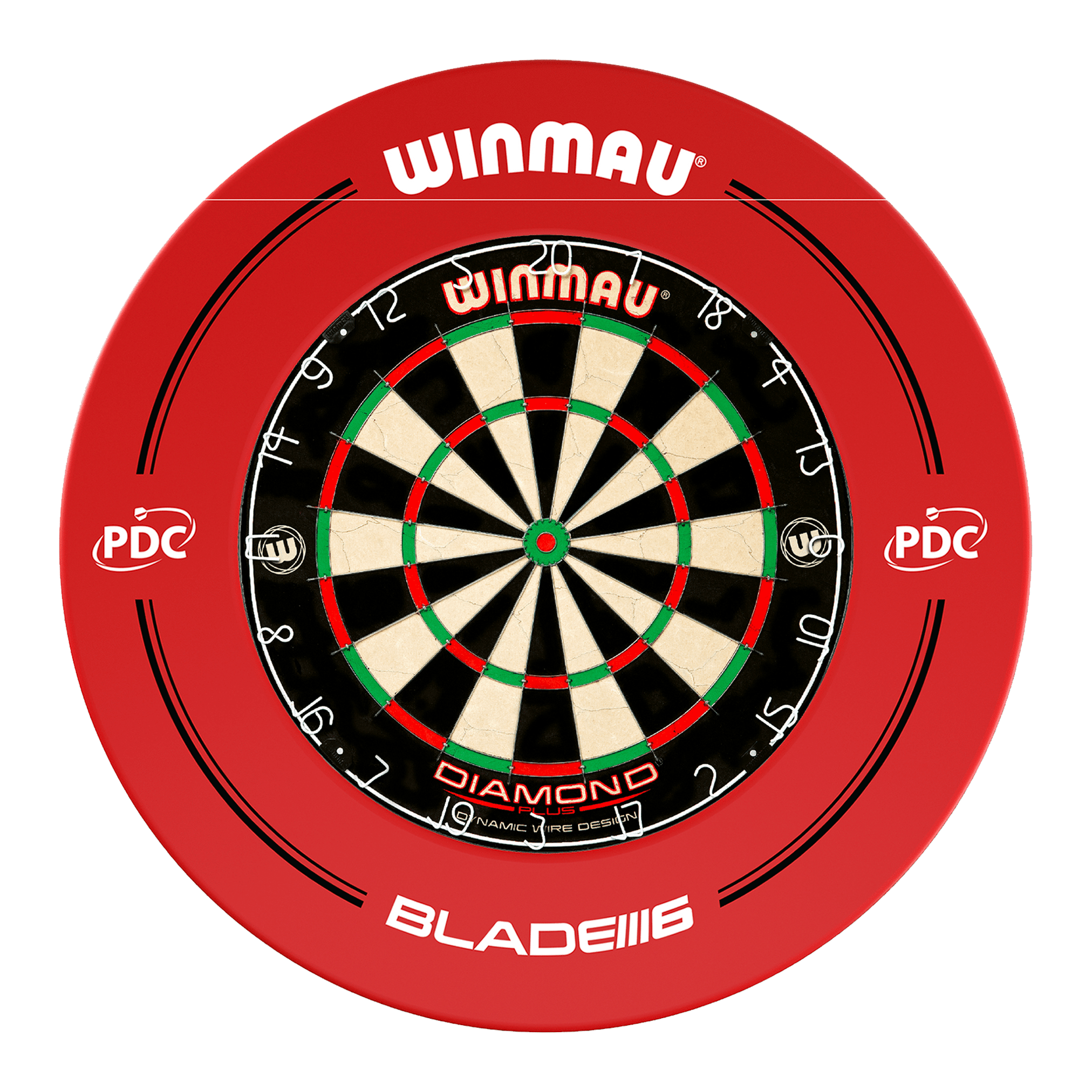 Winmau Diamond Plus Dartboard & Surround Bundle Dartboard Bundles
