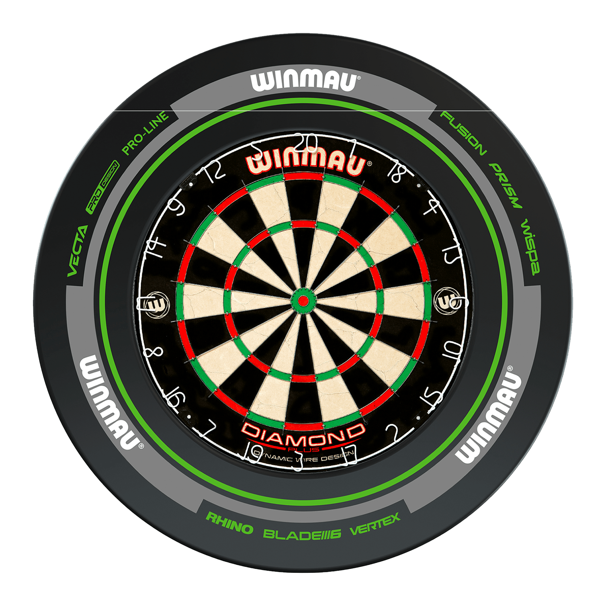 Winmau Diamond Plus Dartboard & Surround Bundle Dartboard Bundles