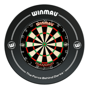 Winmau Diamond Plus Dartboard & Surround Bundle Dartboard Bundles