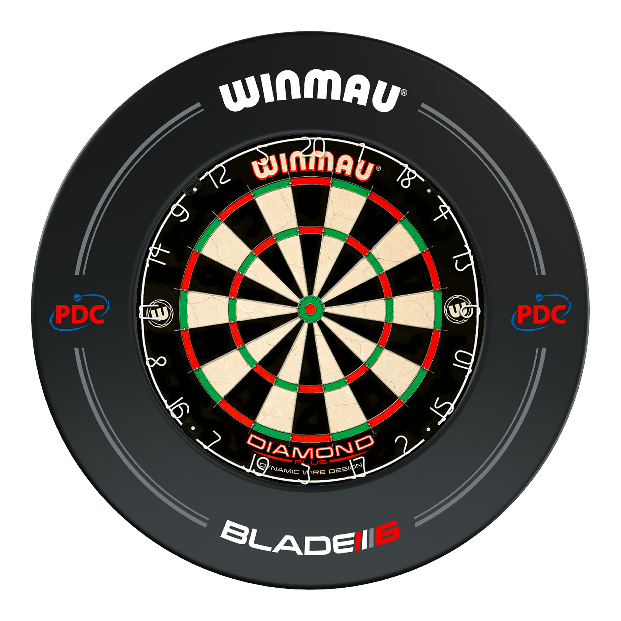 Winmau Diamond Plus Dartboard & Surround Bundle Dartboard Bundles