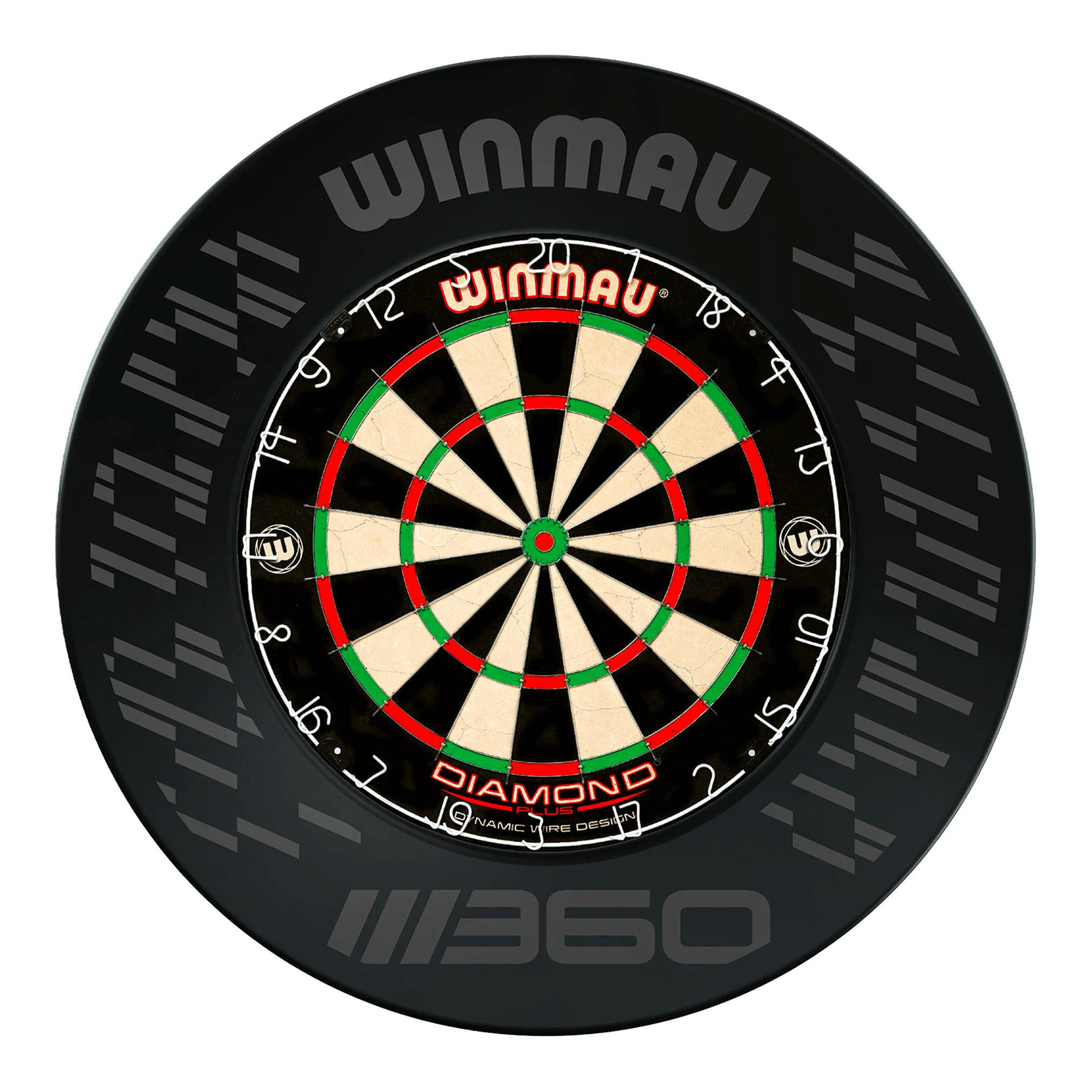 Winmau Diamond Plus Dartboard & Surround Bundle Dartboard Bundles
