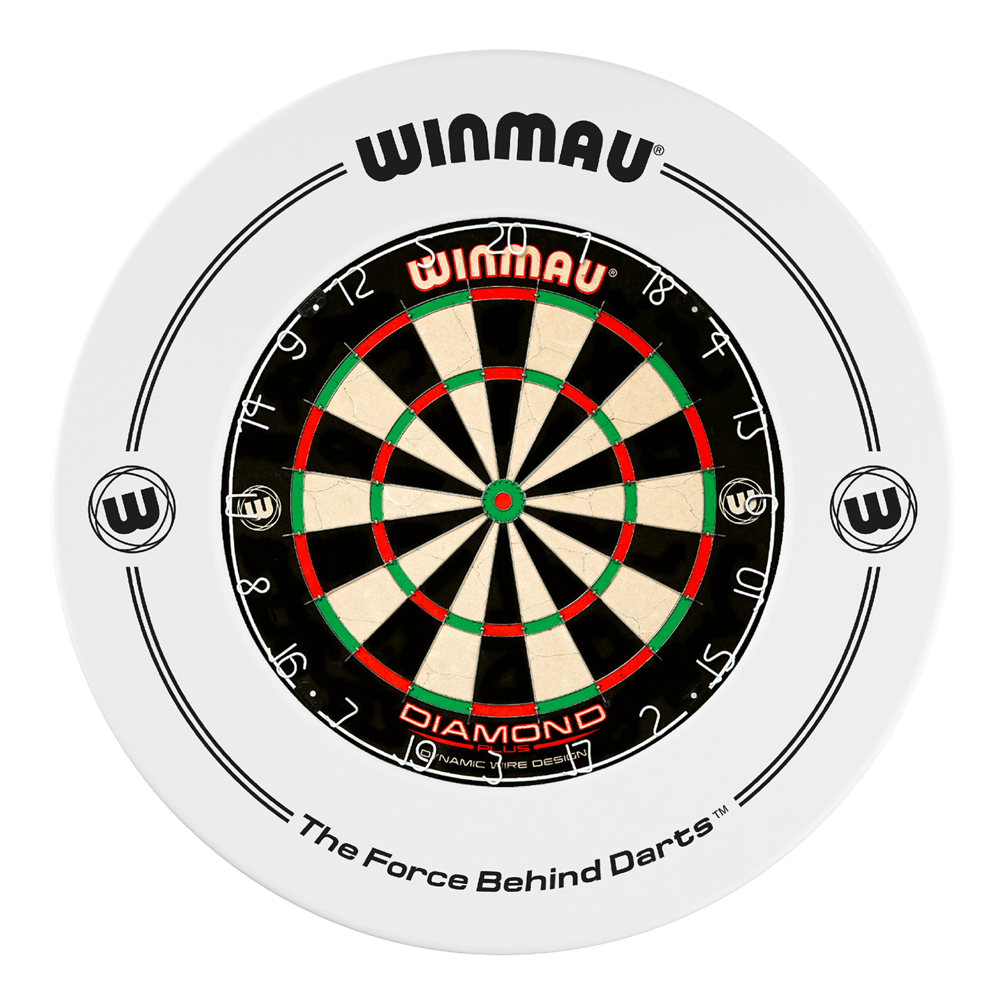 Winmau Diamond Plus Dartboard & Surround Bundle Dartboard Bundles