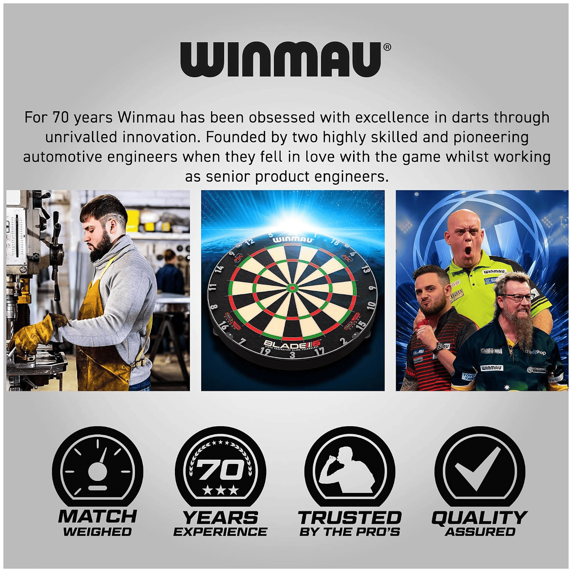 Winmau Diamond Plus Professional Darts Set Dartboard Bundles