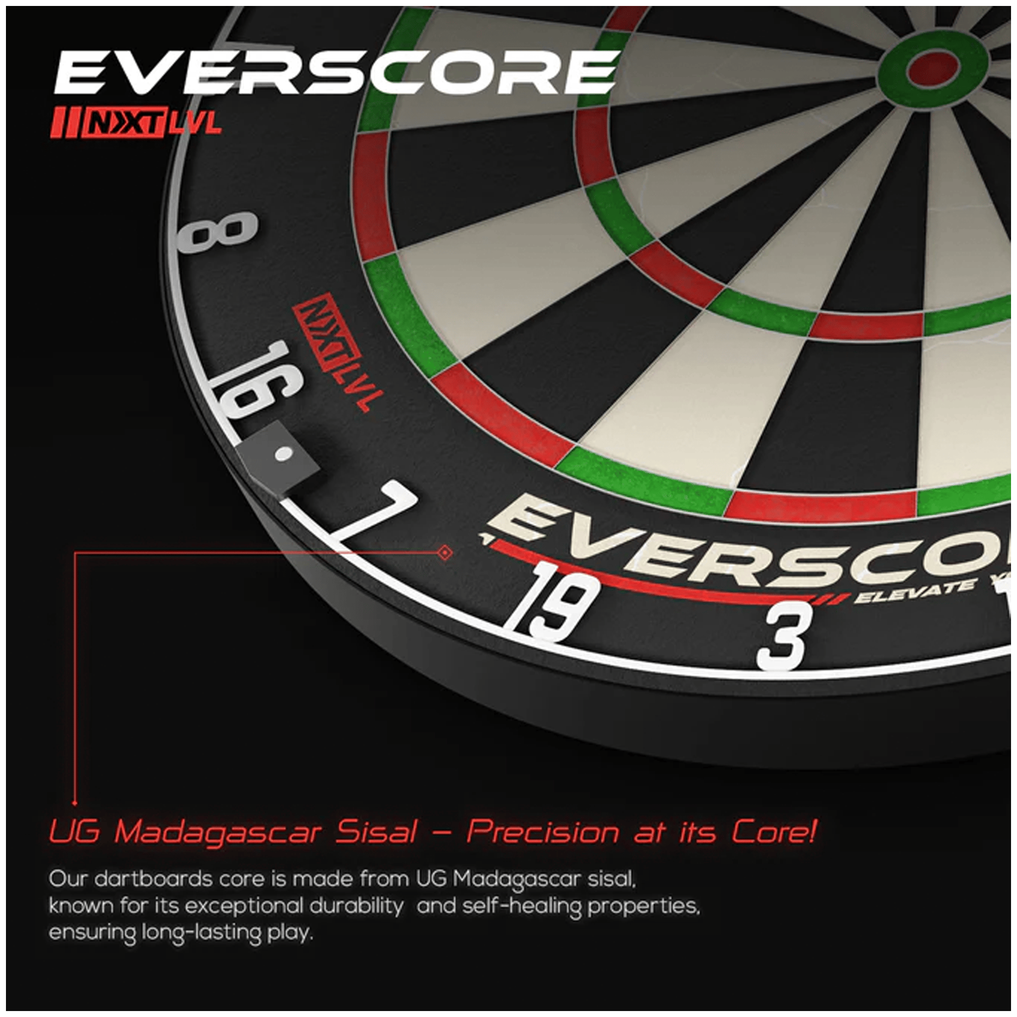 Winmau Everscore NXT LVL - Dartboard Boards
