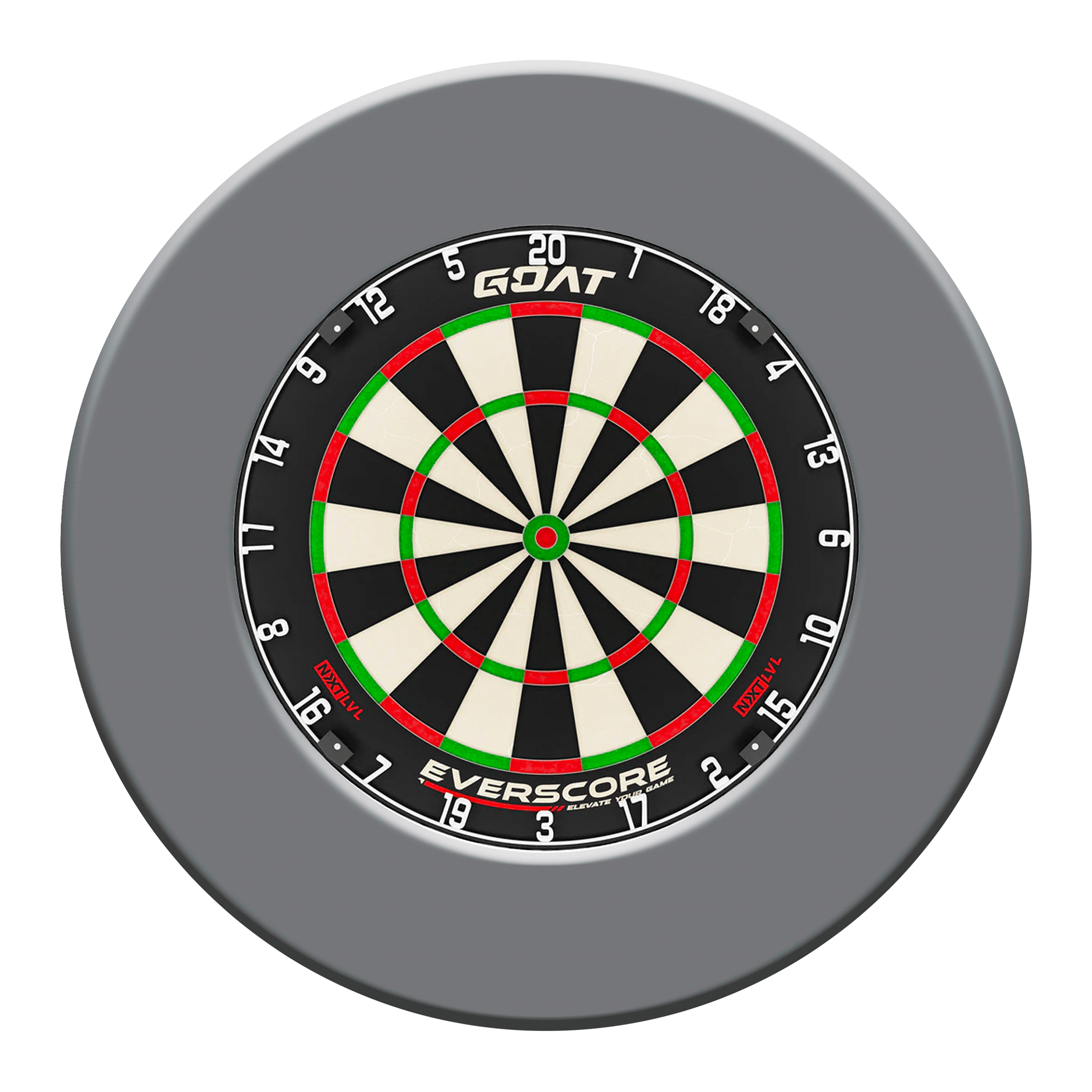 Everscore NXT LVL Dartboard & Surround Bundle