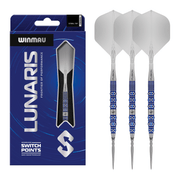 Winmau Lunaris Tapered Switch Point - 90% Tungsten Steel Tip Darts 22 Grams Darts