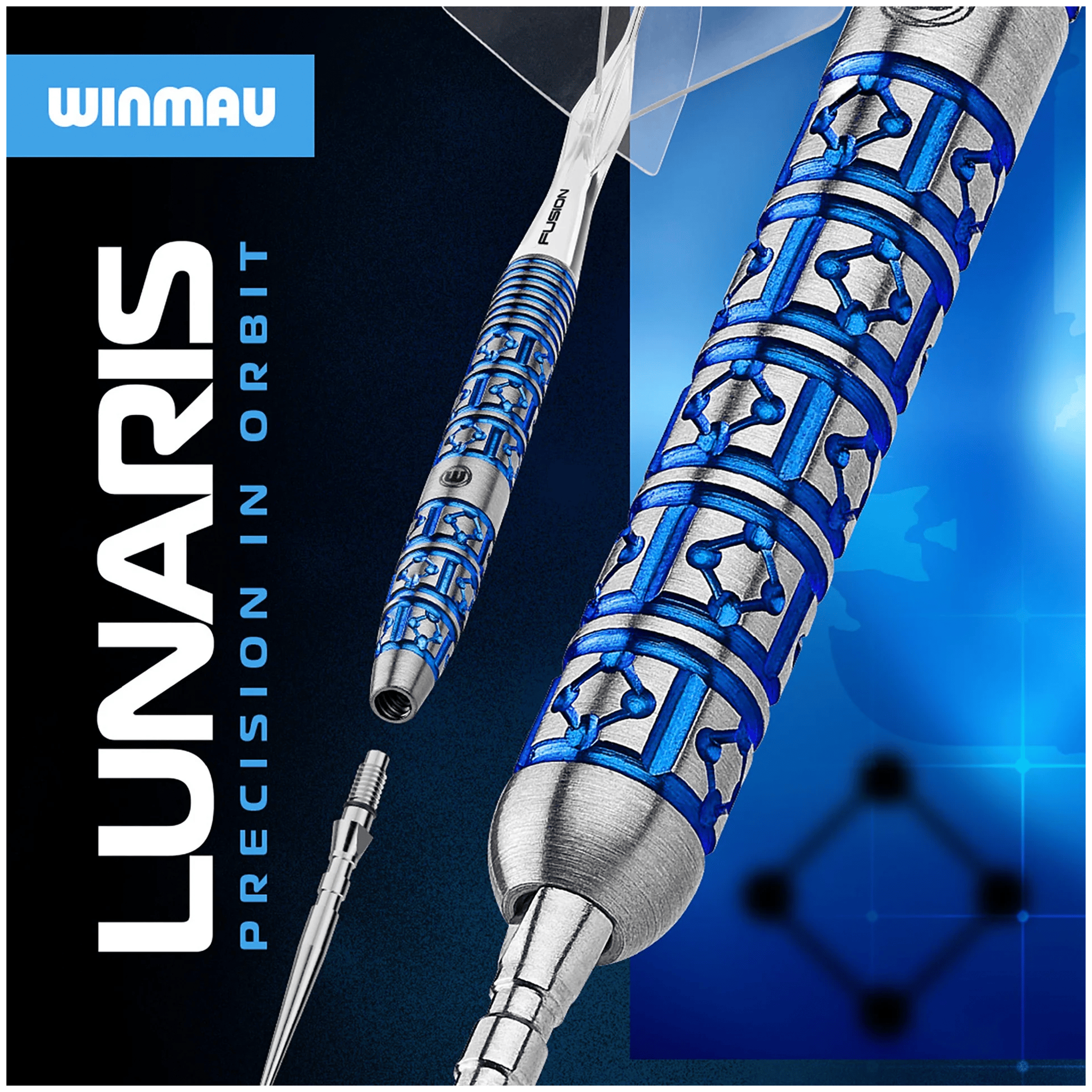Winmau Lunaris Tapered Switch Point - 90% Tungsten Steel Tip Darts Darts