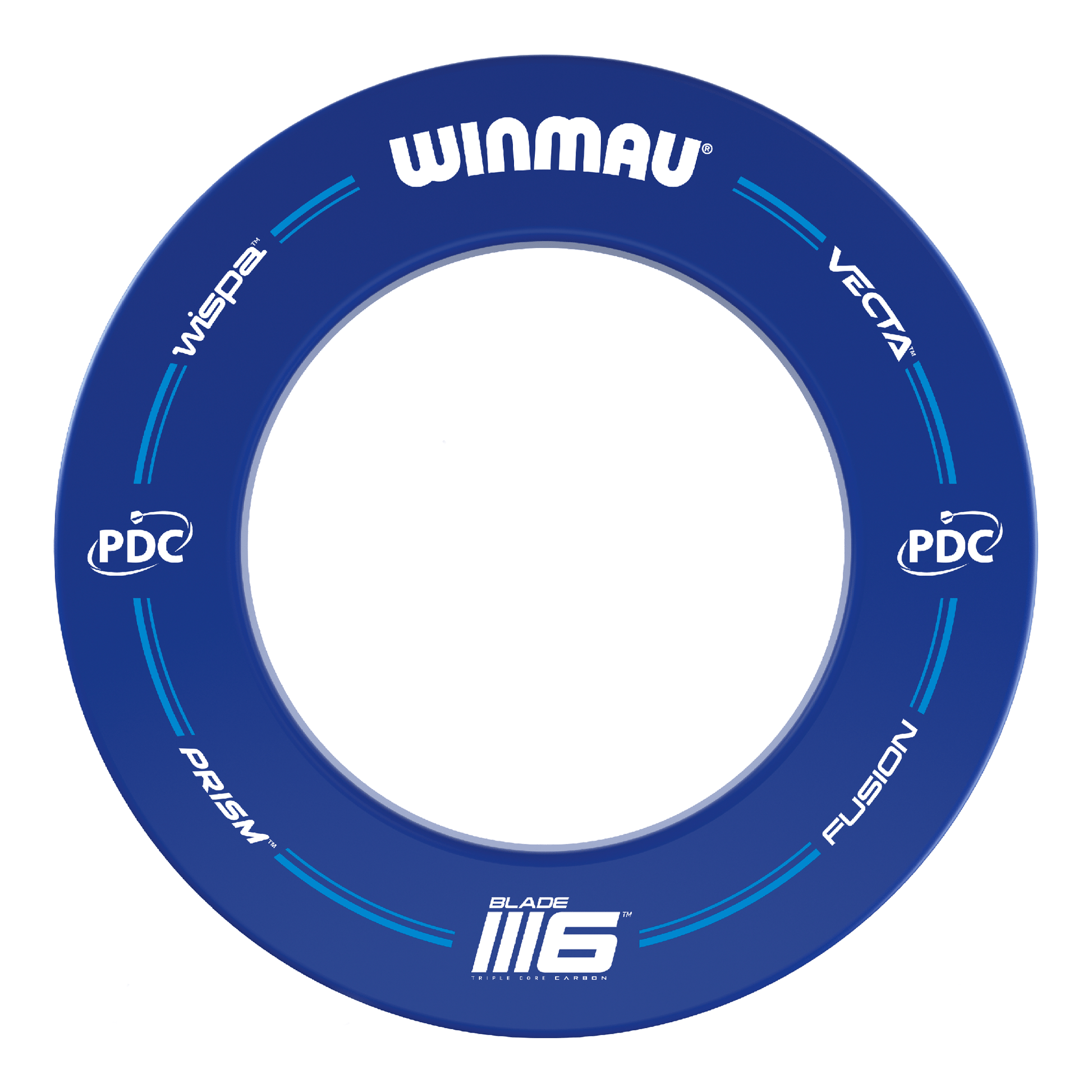 Winmau PDC Dartboard & Surround Darts Set - Complete Darts Set Boards