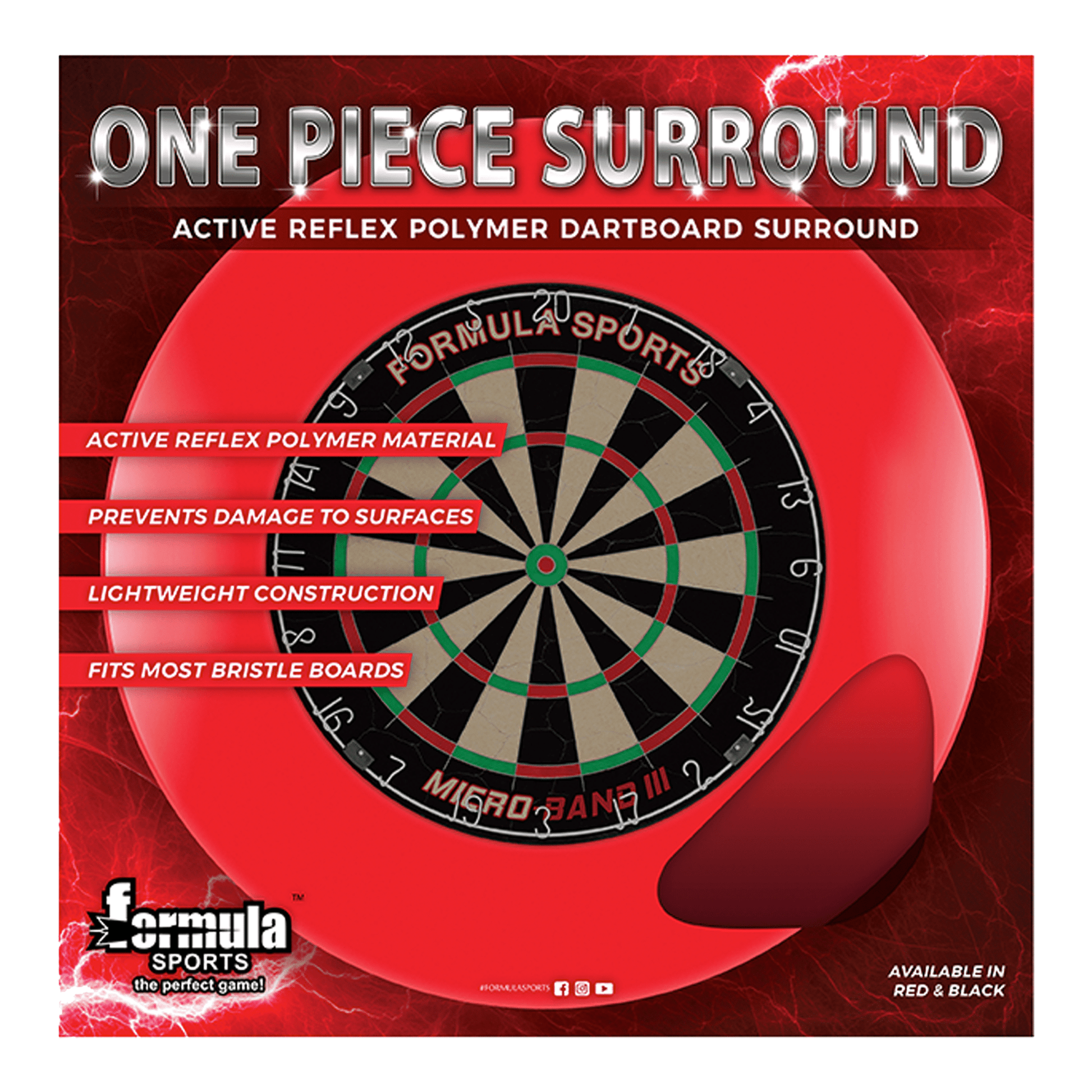 Darts Online Tex Titan & One Piece Dart Board Surround Bundle Boards