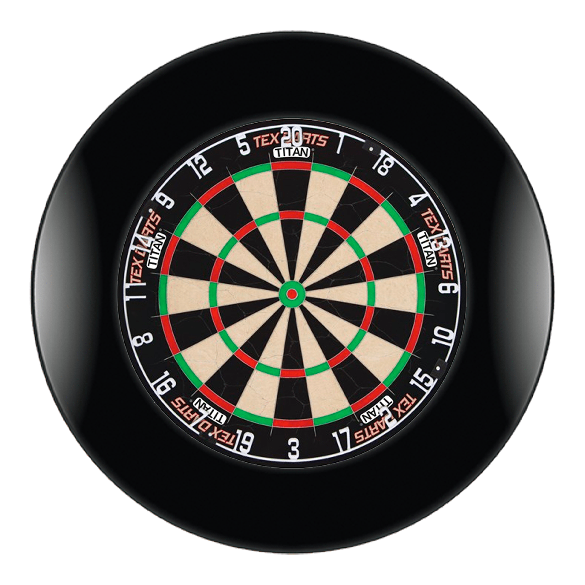 Darts Online Tex Titan & One Piece Dart Board Surround Bundle Titan / Black Boards
