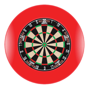 Darts Online Tex Titan & One Piece Dart Board Surround Bundle Titan / Red Boards