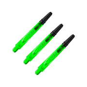 Harrows Carbon 360 - Carbon Composite Dart Shafts Short (33mm) / Green Shafts