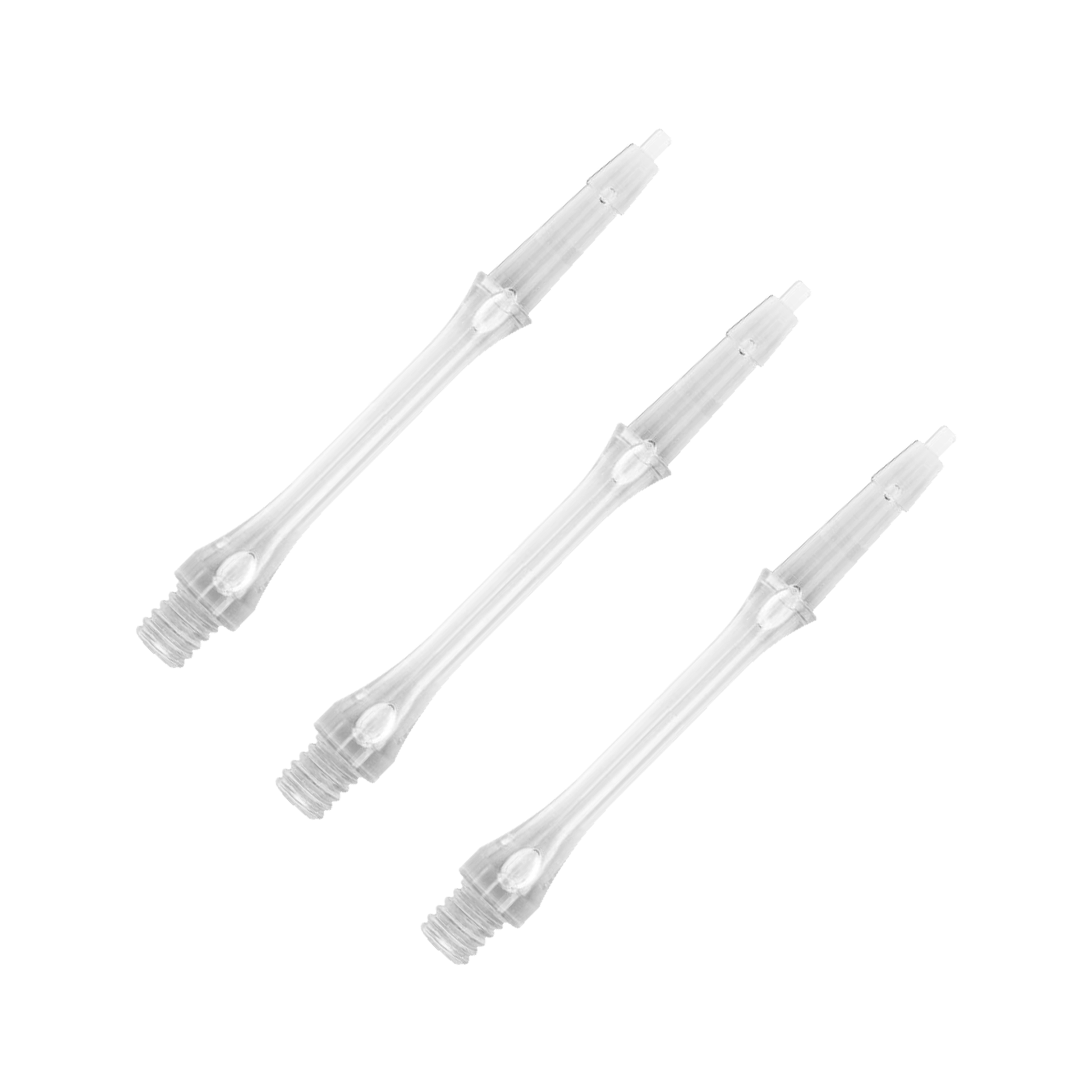 Harrows Clic - Polycarbonate Dart Shafts Slim / Short (23mm) / Clear Shafts