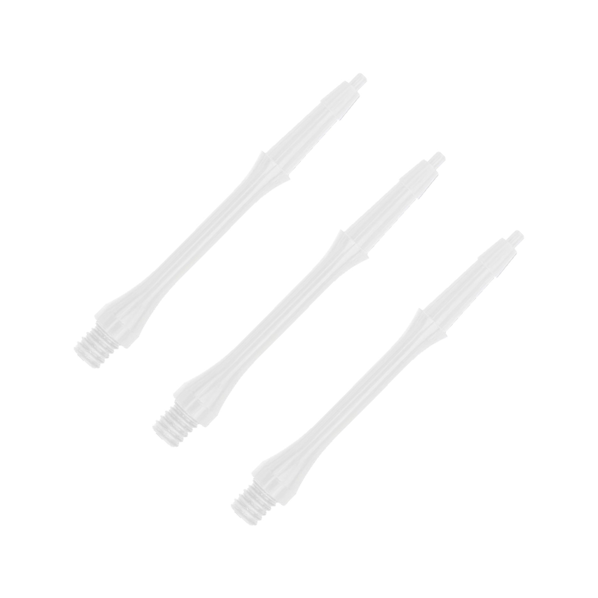 Harrows Clic - Polycarbonate Dart Shafts Slim / Short (23mm) / White Shafts