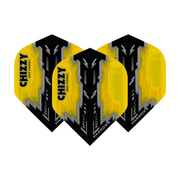 Harrows Dave Chisnall Chizzy Prime Dart Flights Yellow / No. 2 Flights