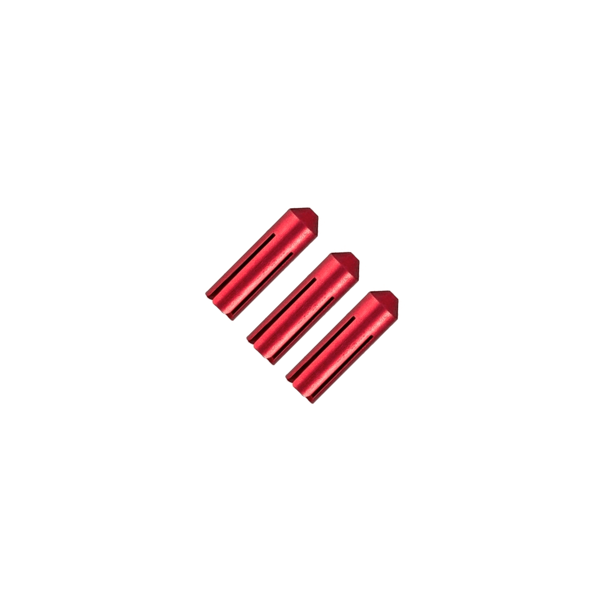 Harrows Harrows Natural Aluminium Flight Protectors Red Accessories