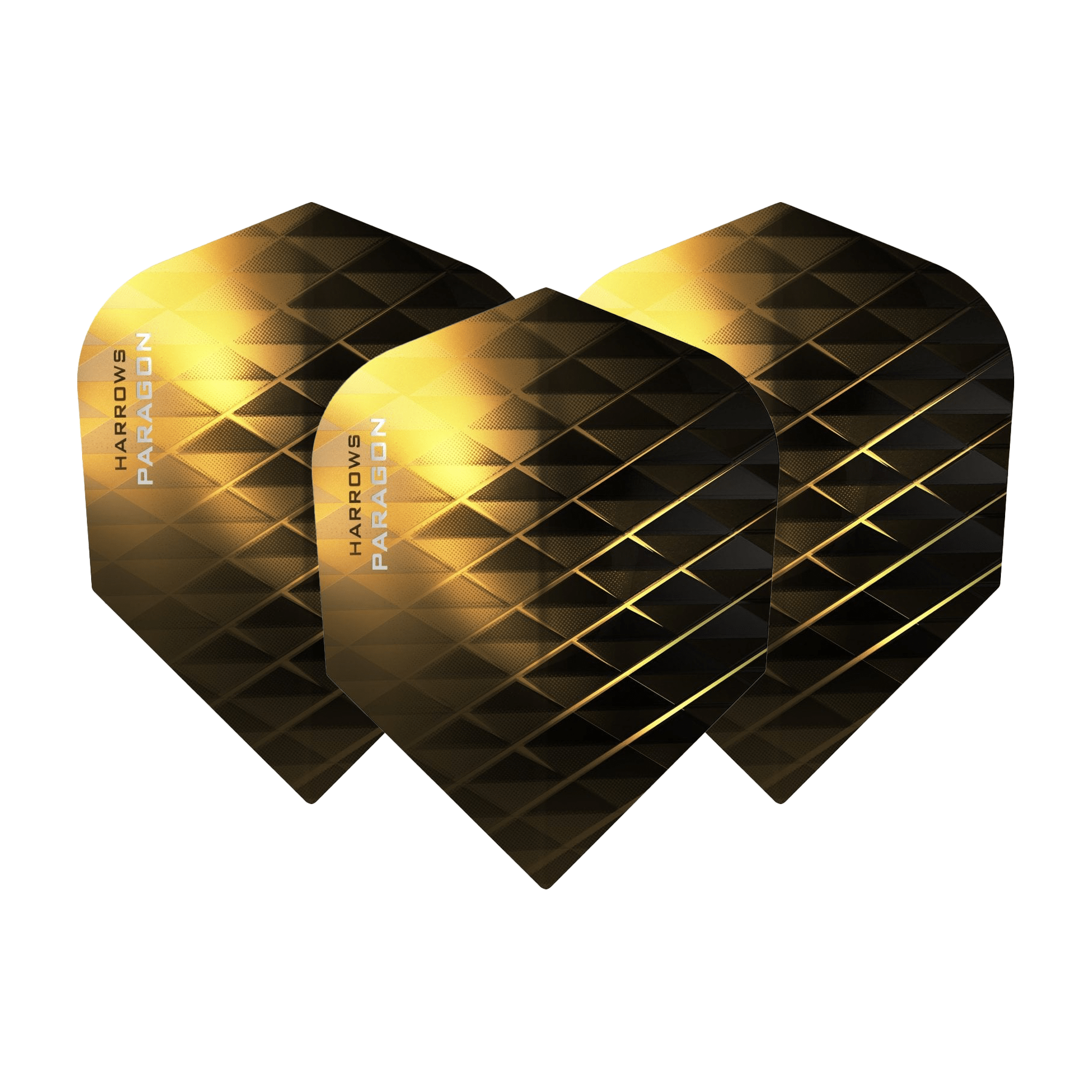 Harrows Paragon Standard Dart Flights Gold Flights