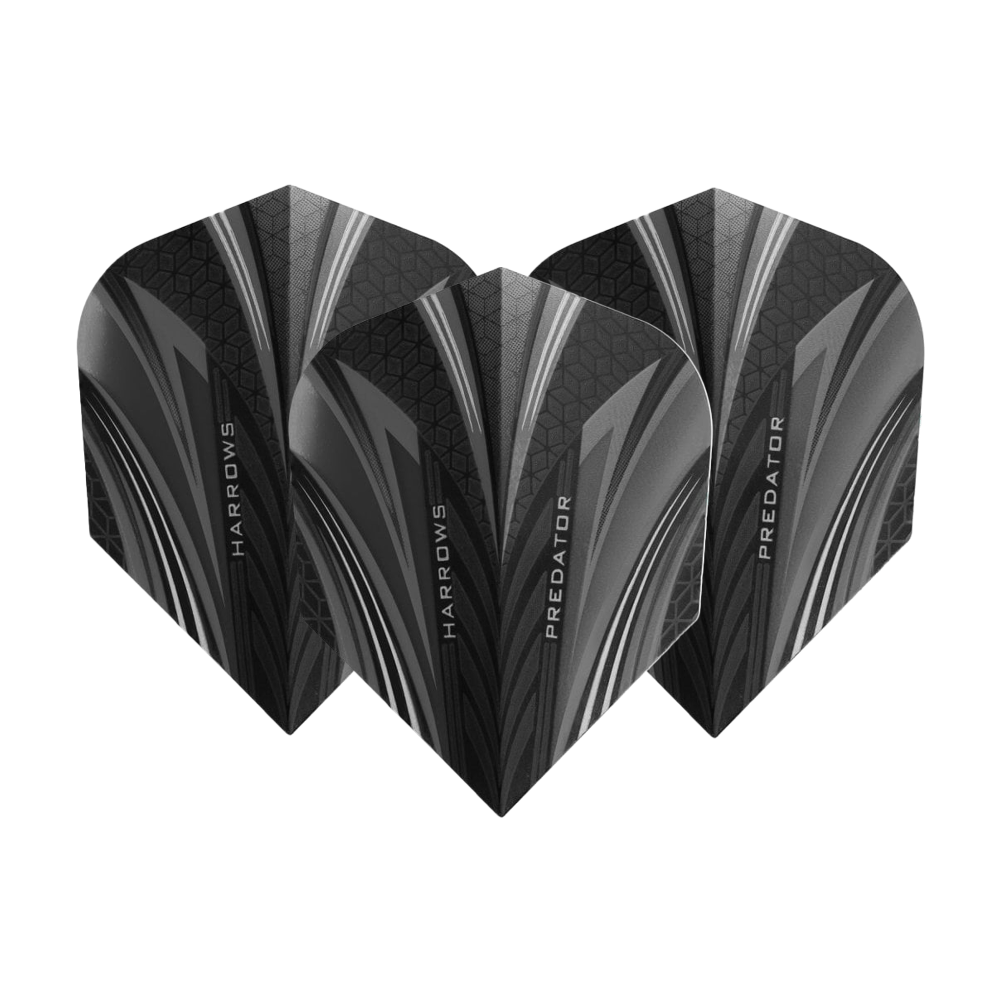 Harrows Prime Predator Standard Dart Flights Smokey Flights