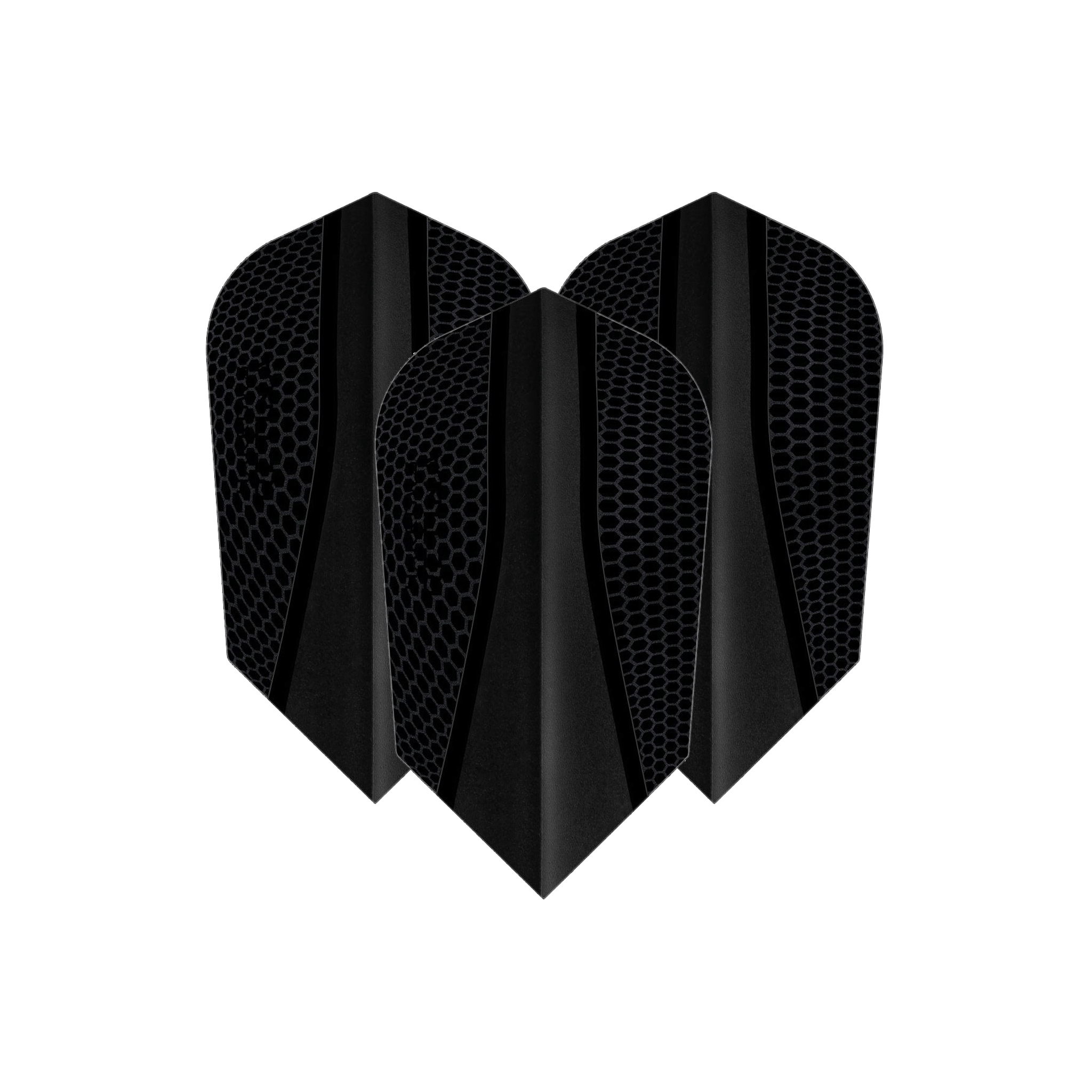 Harrows Retina X - Dart Flights Black / Slim Flights