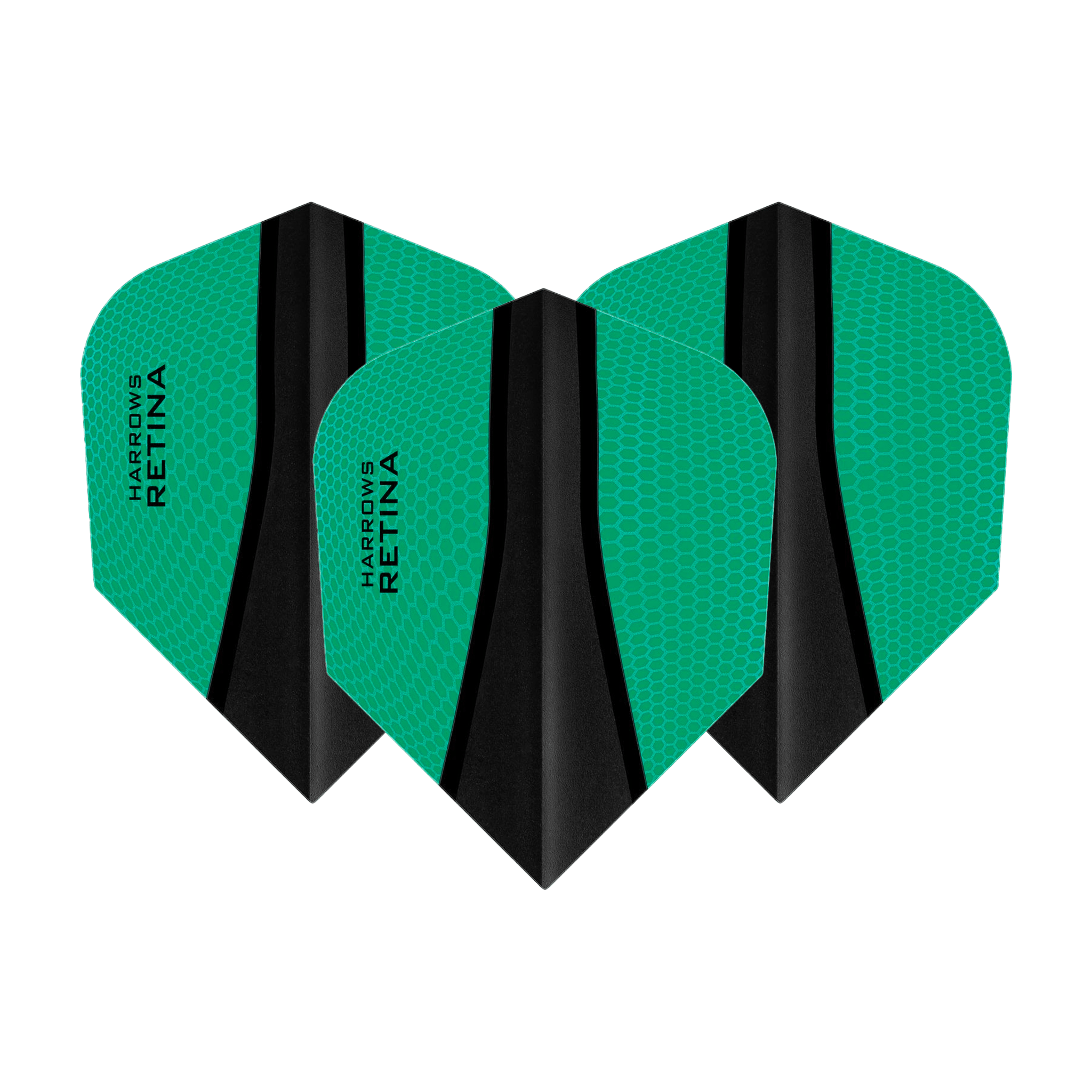 Harrows Retina X No. 6 Dart Flights Jade Flights