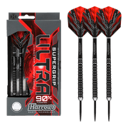 Harrows Supergrip Ultra Steel Tip Darts - 90% Tungsten - 21 Grams Darts