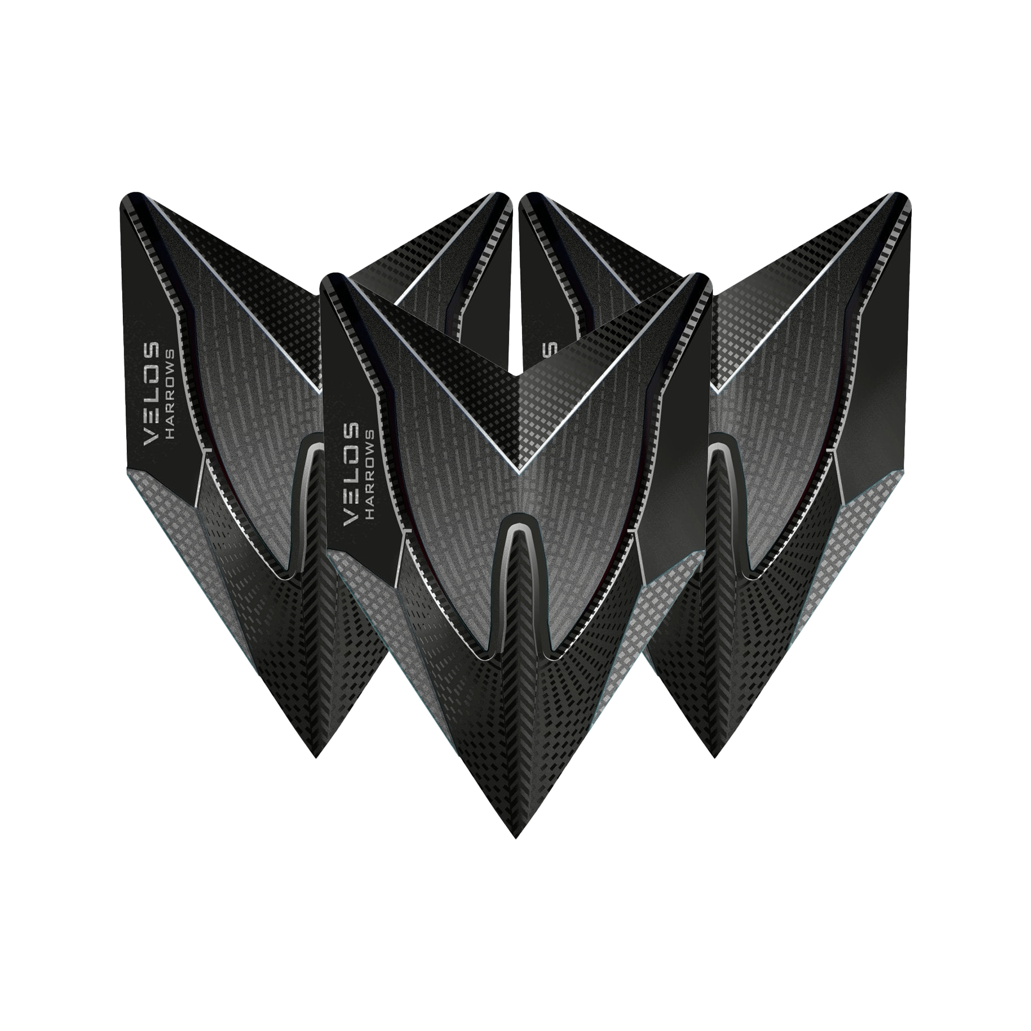 Harrows Velos Dart Flights Smokey Flights