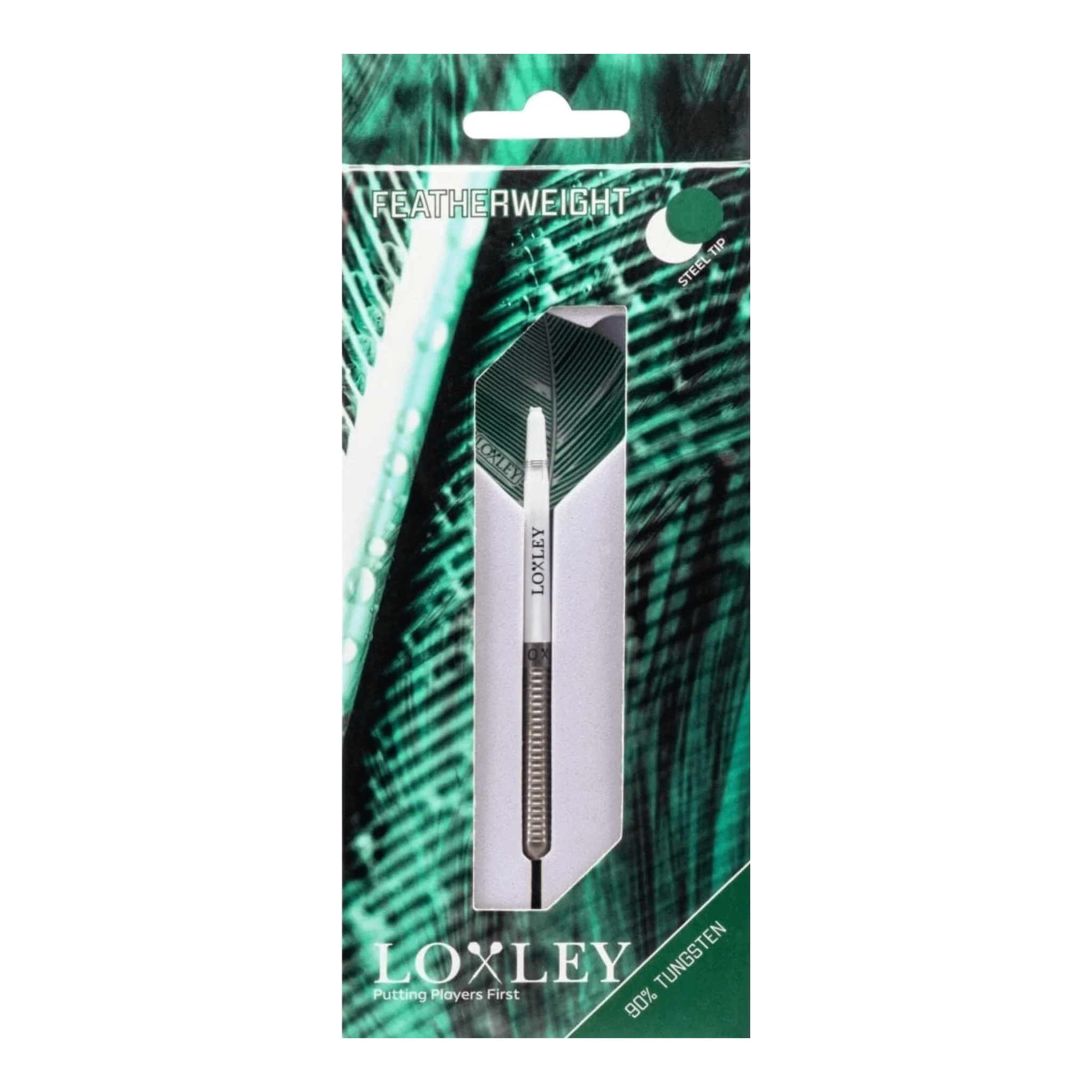 Loxley Featherweight 19 - 90% Tungsten Steel Tip Darts 19 Grams Darts