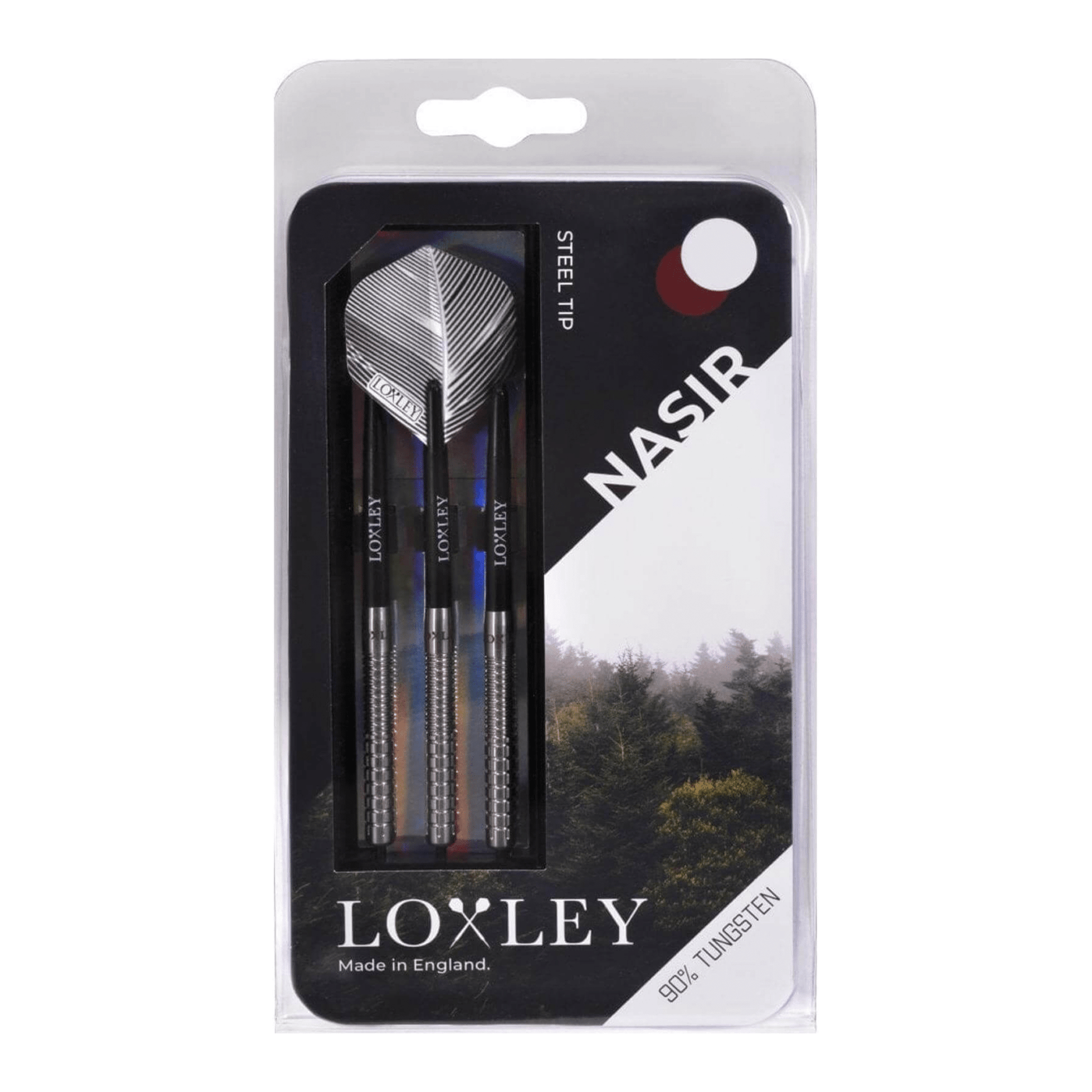 Loxley Nasir - 90% Tungsten Steel Tip Darts 22 Grams Darts