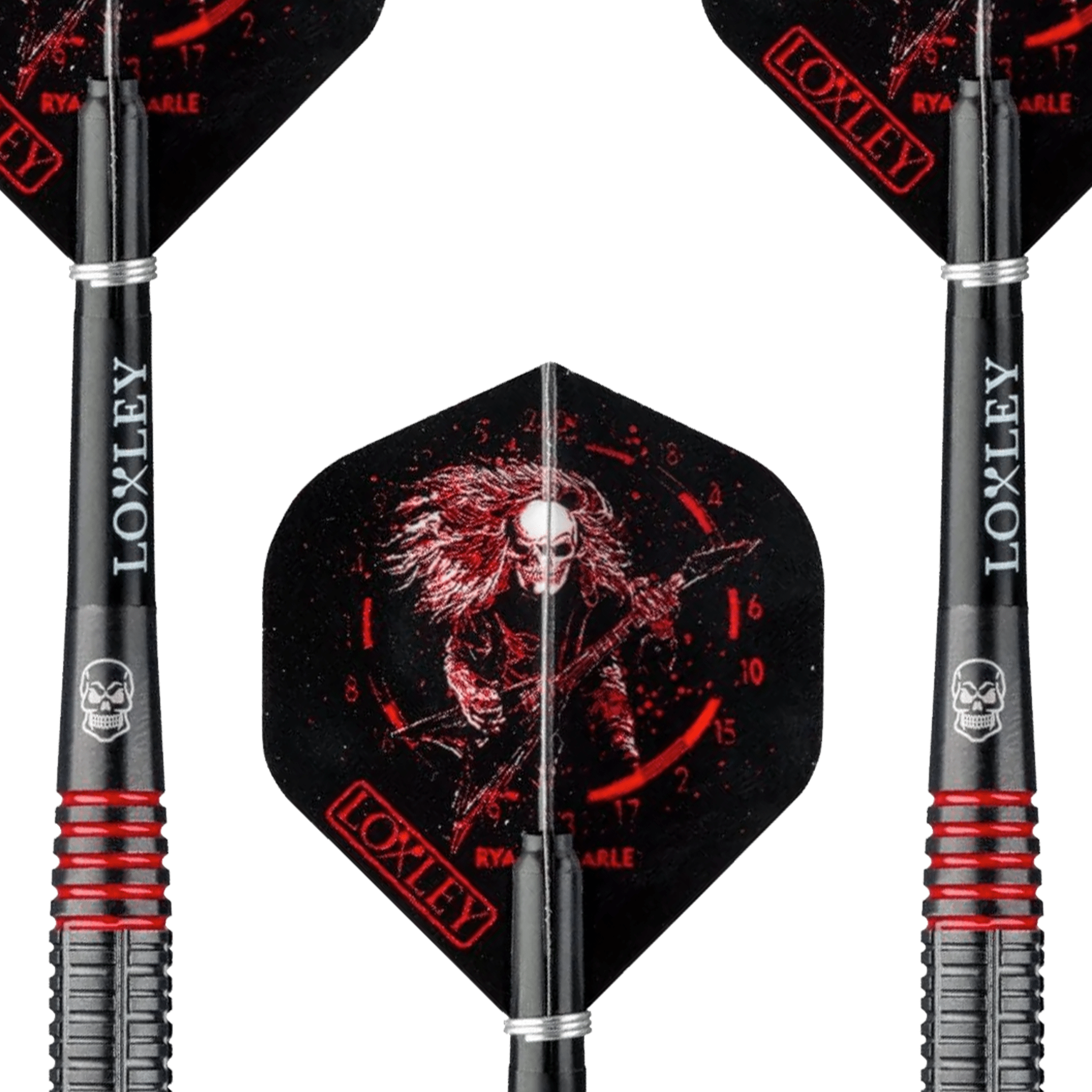 Loxley Ryan Searle Black Edition - 90% Tungsten Steel Tip Darts Darts
