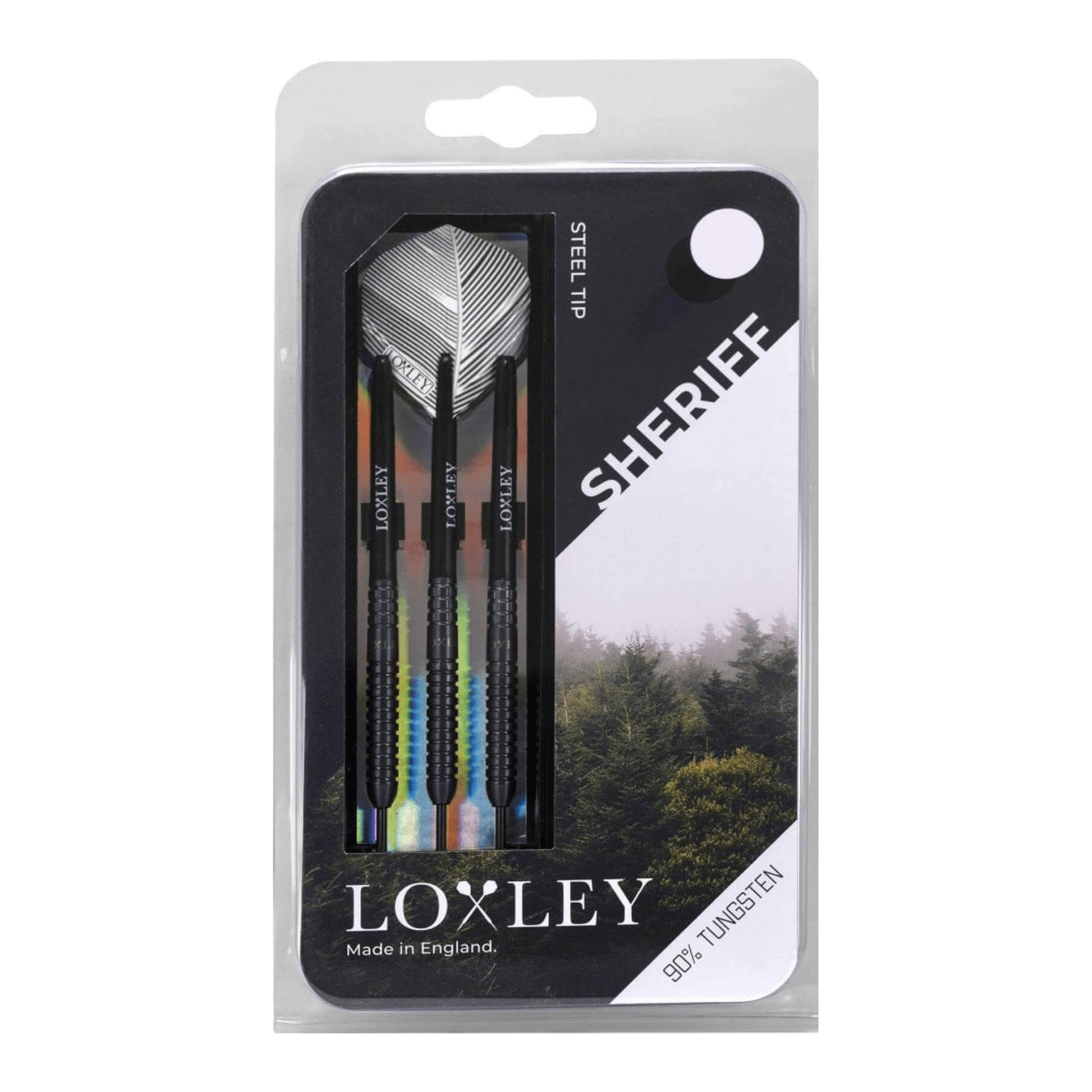 Loxley Sheriff - 90% Tungsten Steel Tip Darts 22 Grams Darts
